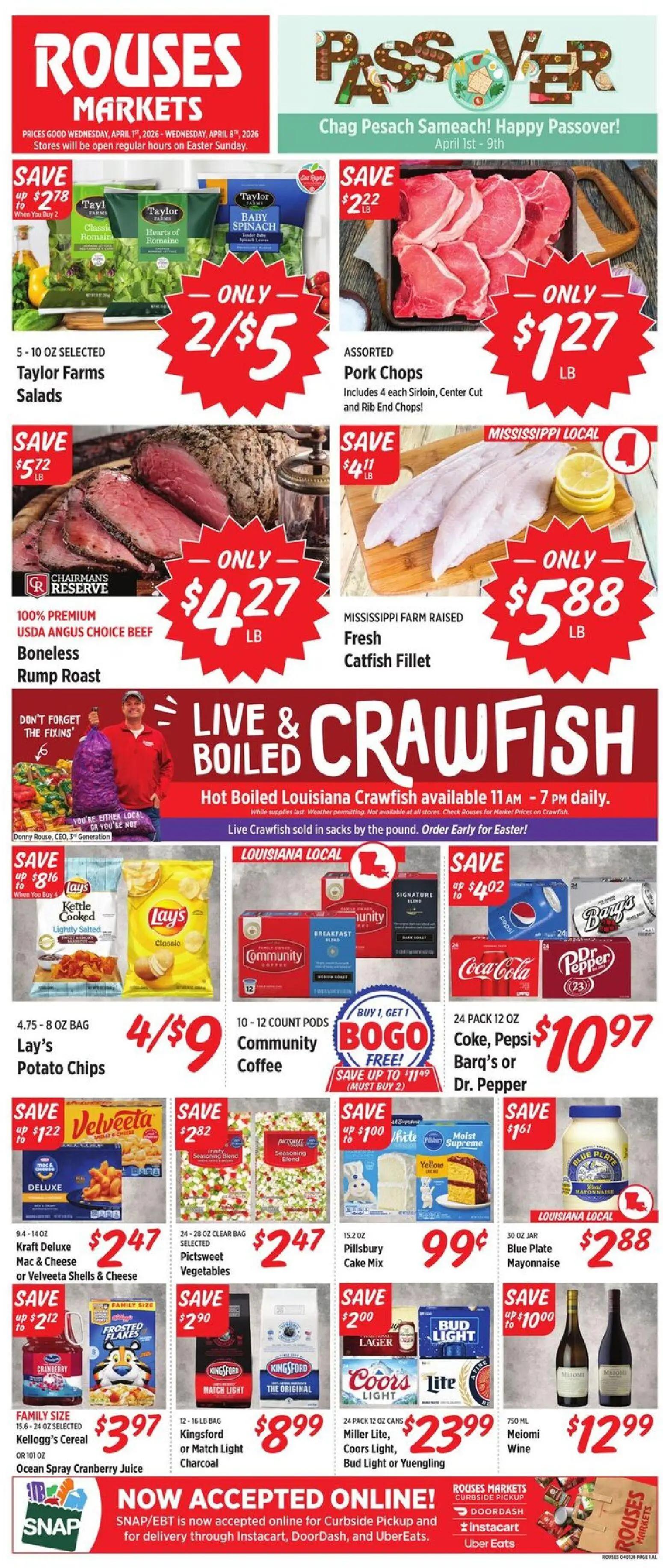 rouses - Rouses Weekly Ad - AL - 04/01 - 04/08 2026