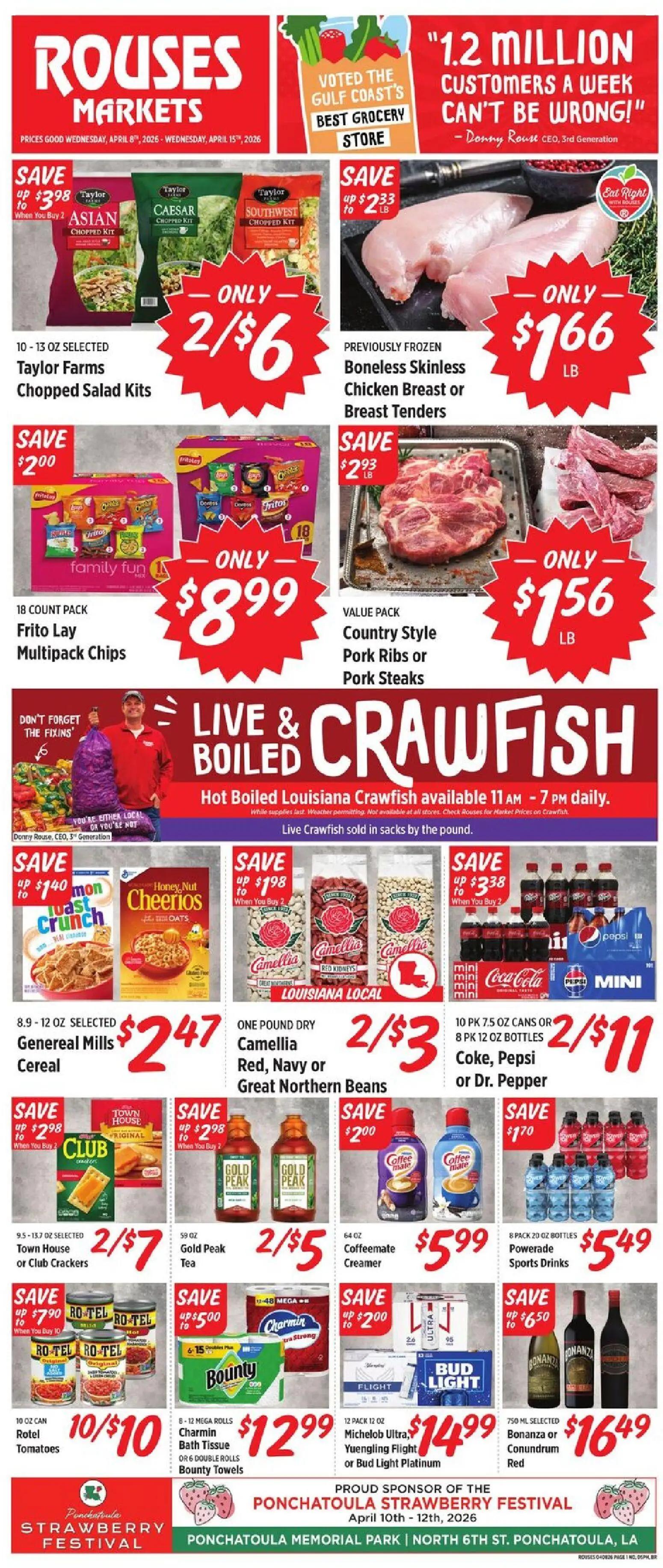 rouses - Rouses Weekly Ad - 04/08 - 04/15 2026