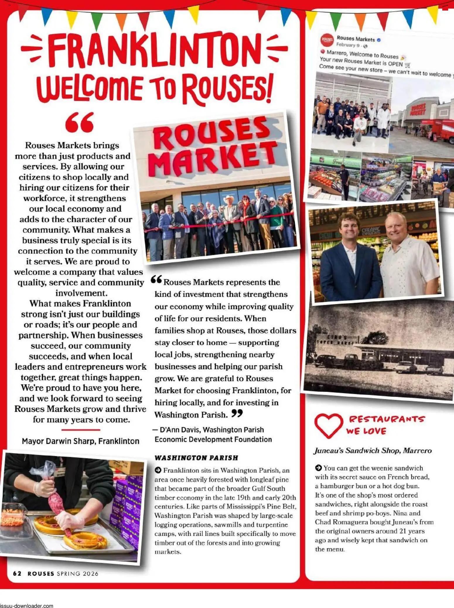 rouses - Rouses Magazine Spring 2026 - page: 64