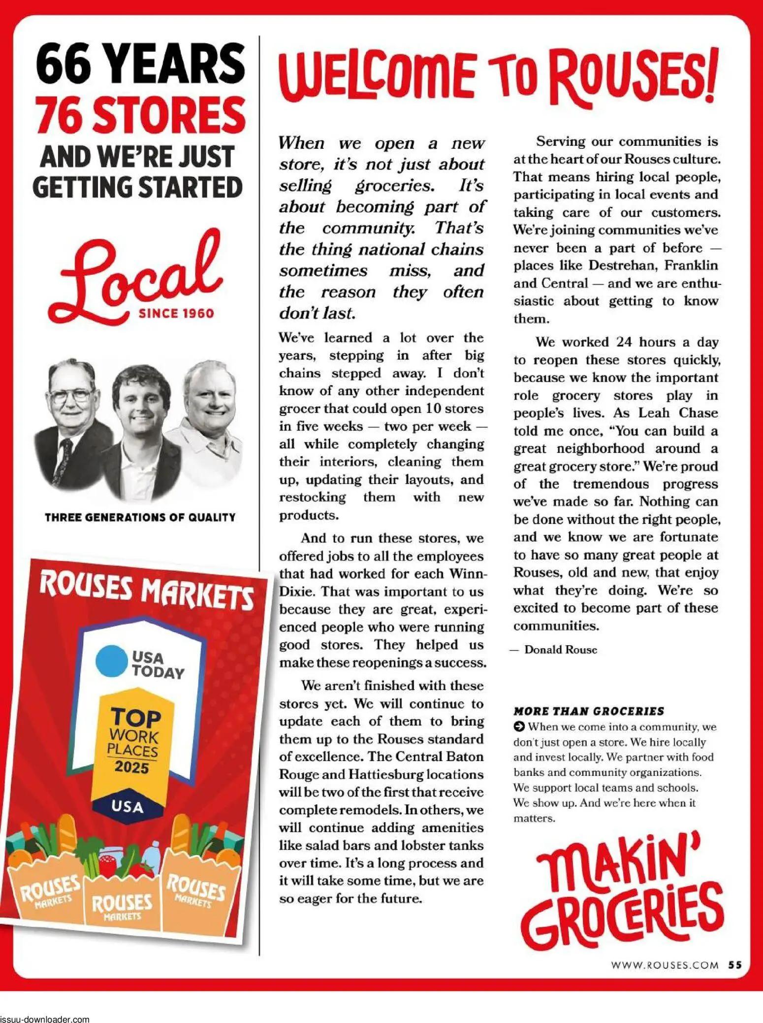 rouses - Rouses Magazine Spring 2026 - page: 57