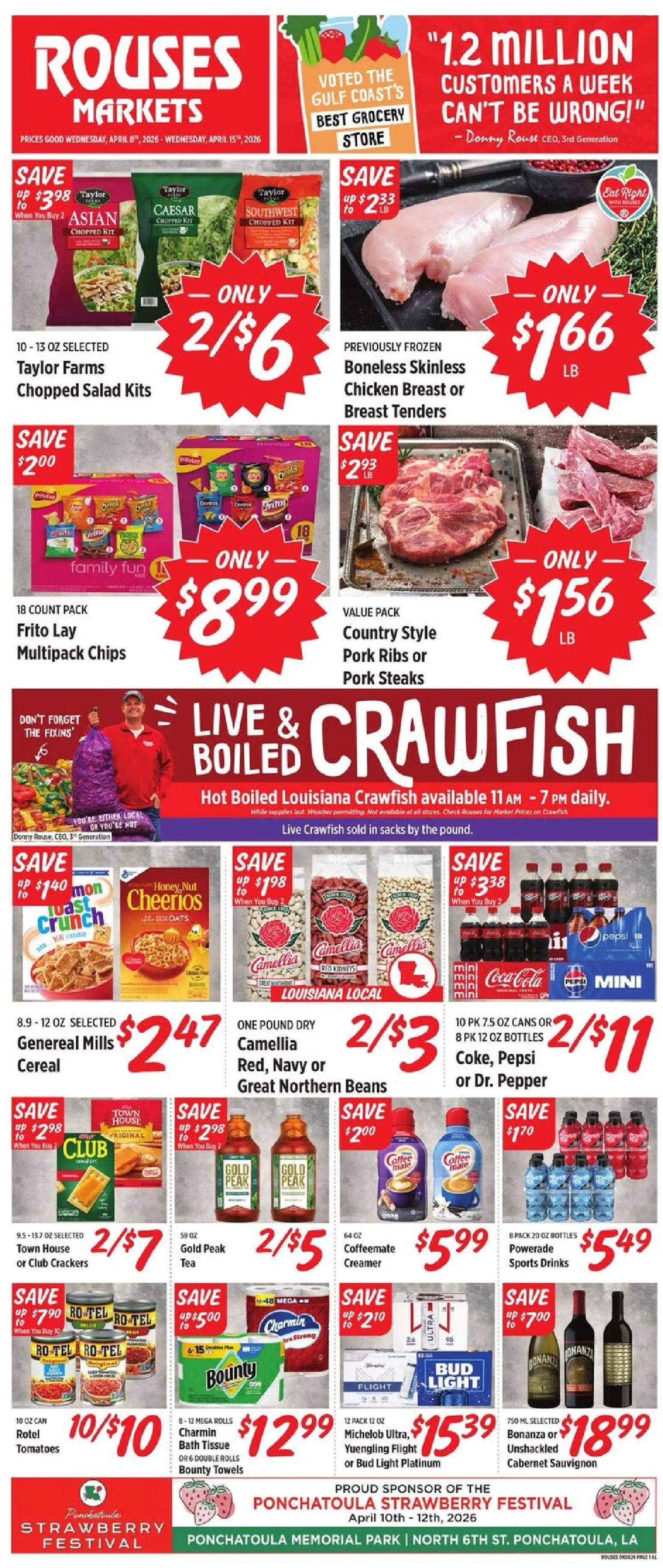 rouses - Rouses Weekly Ad - AL - 04/08 - 04/15 2026