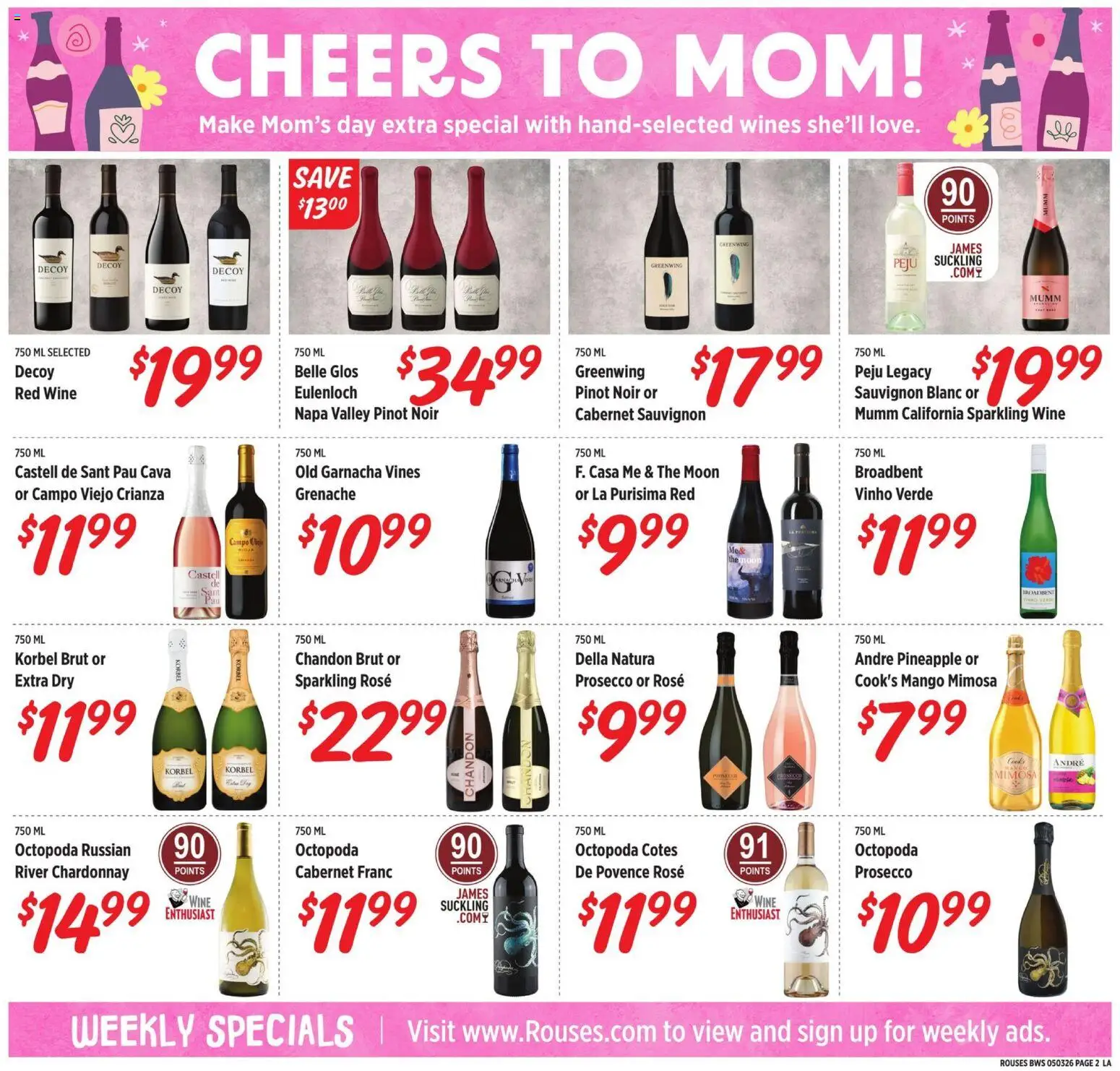 rouses - Rouses Monthly Alcohol Flyer - 04/29 - 05/27 2026 - page: 2