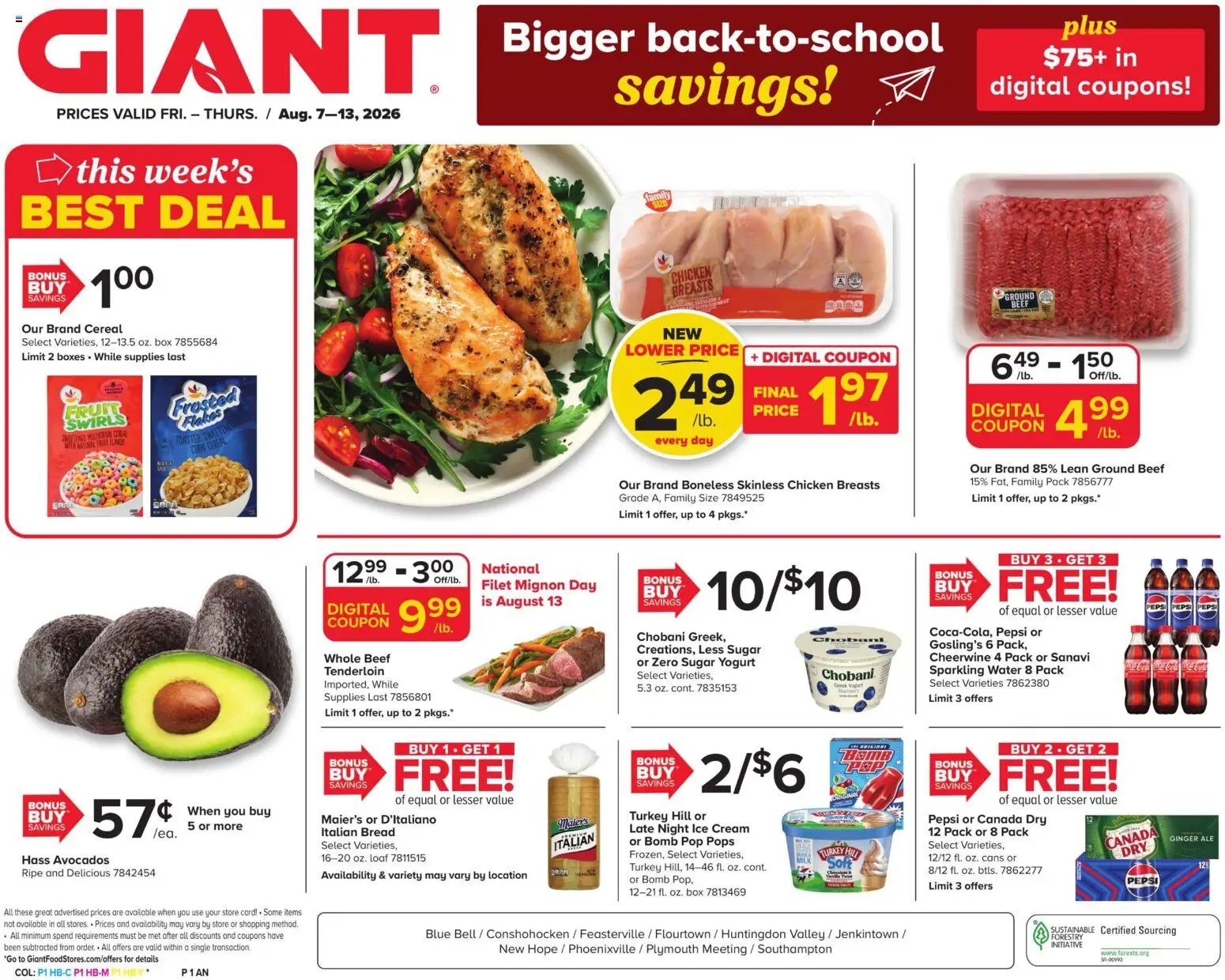 giant - Giant Weekly Ad - 08/07 - 08/13 2026 - page: 1