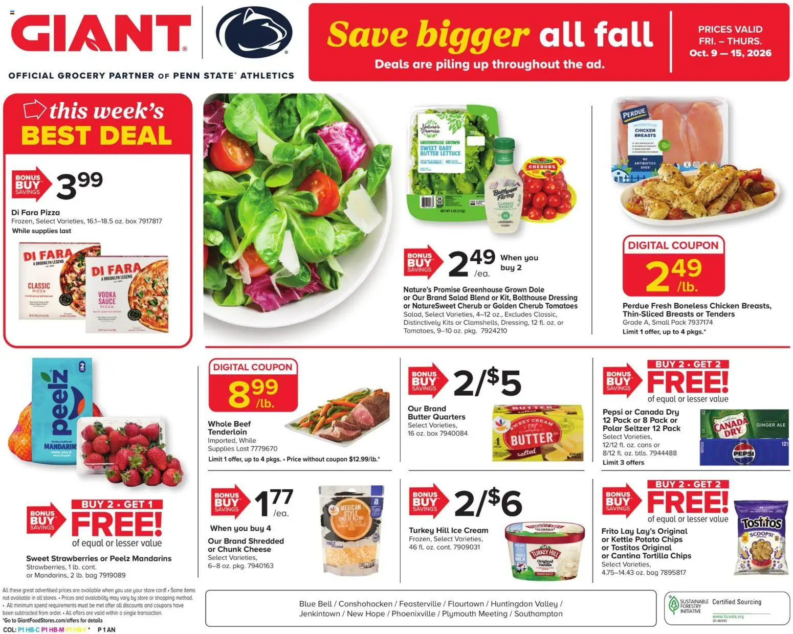 giant - Giant Weekly Ad - 10/09 - 10/15 2026