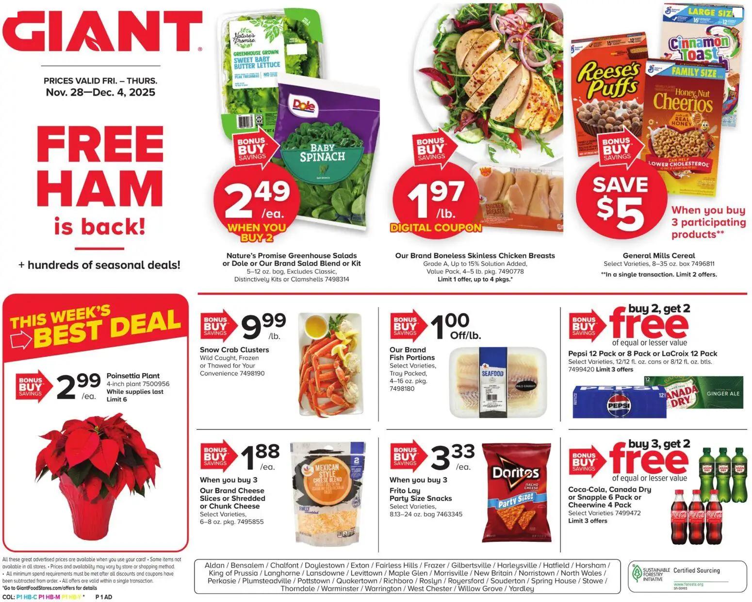 giant - Giant Weekly Ad - 11/28 - 12/04 2025