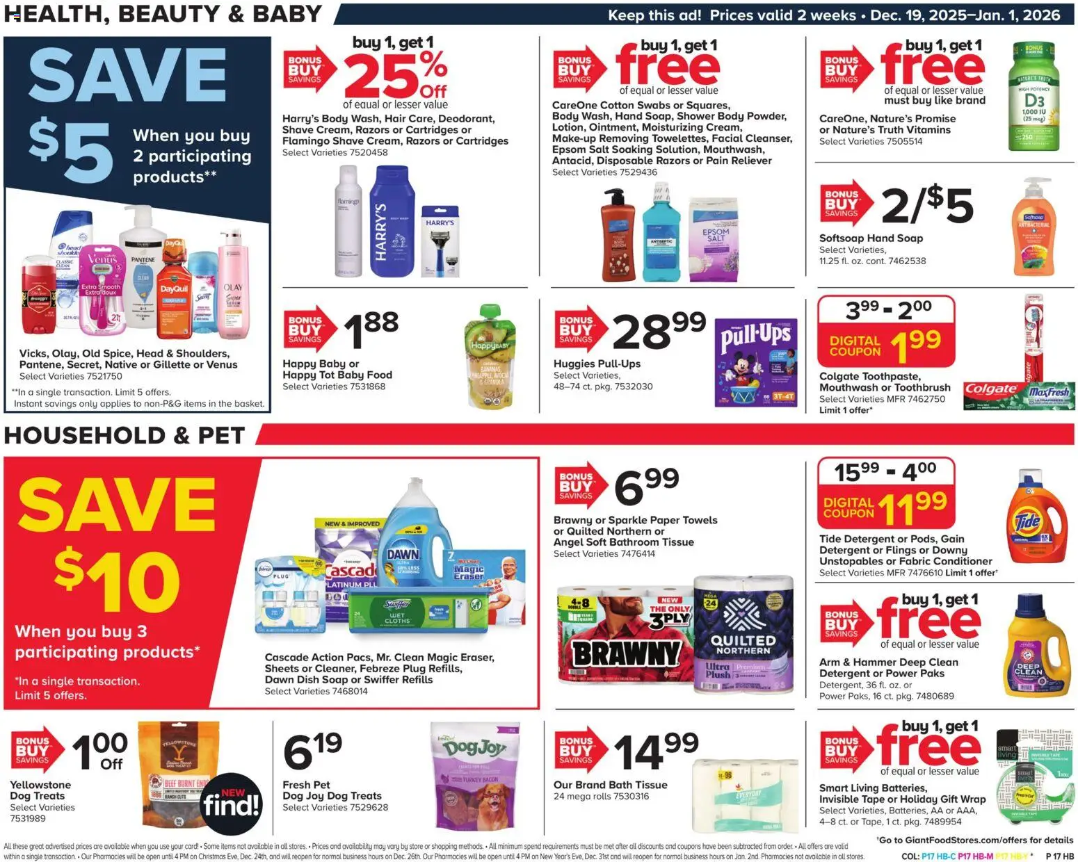 giant - Giant Weekly Ad - 12/19/2025 - 01/01/2026 2025 - page: 20