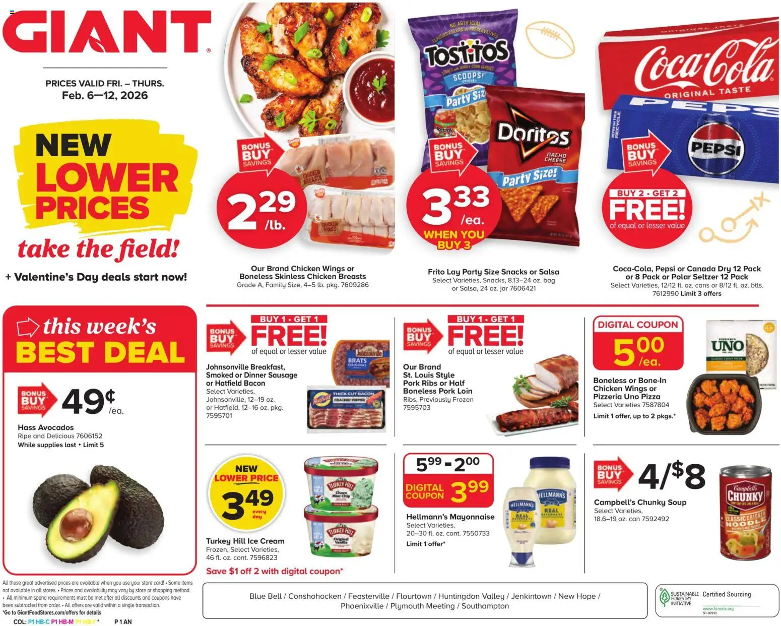 giant - Giant Weekly Ad - 02/06 - 02/12 2026 - page: 1