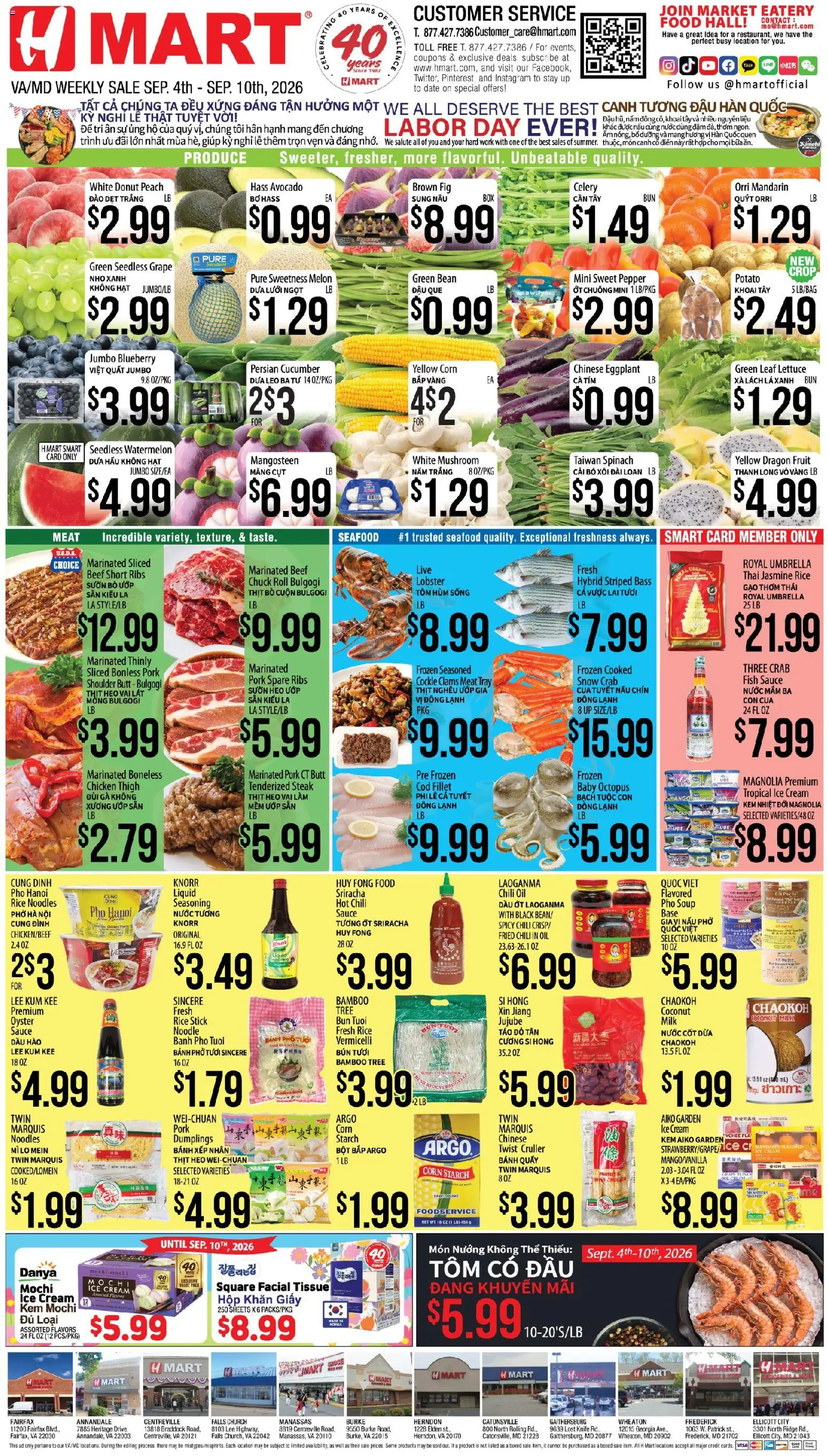 hmart - Hmart Weekly Ad - VIETNAMESE - MD - 09/04 - 09/10 2026