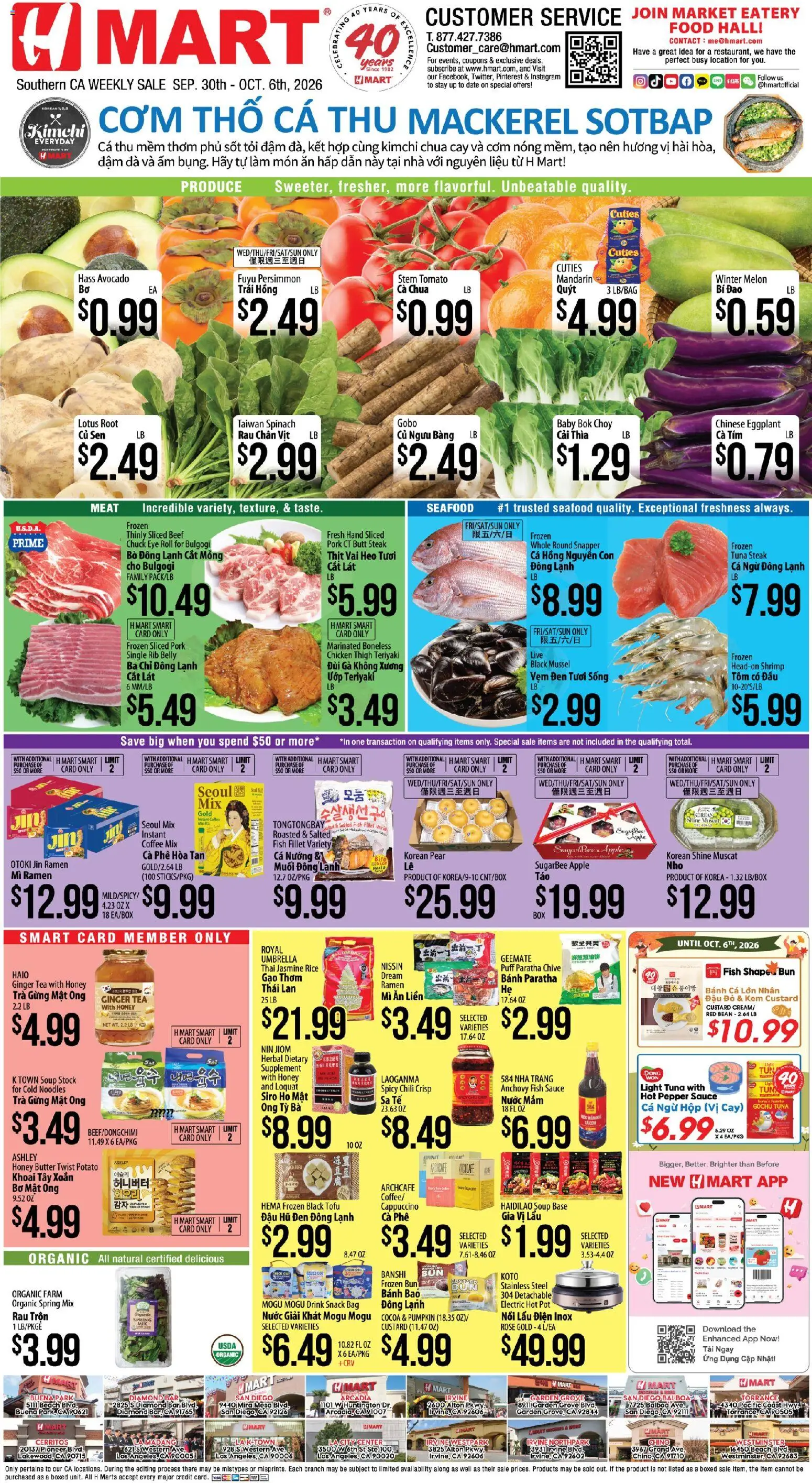 hmart - Hmart Weekly Ad - VIETNAMESE - CA - 09/30 - 10/06 2026