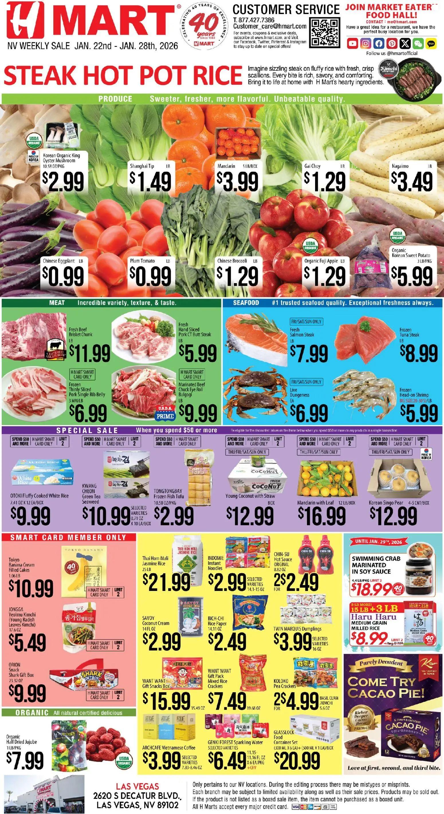 hmart - Hmart ENGLISH - Nevada - 01/22 - 01/28 2026 - page: 1
