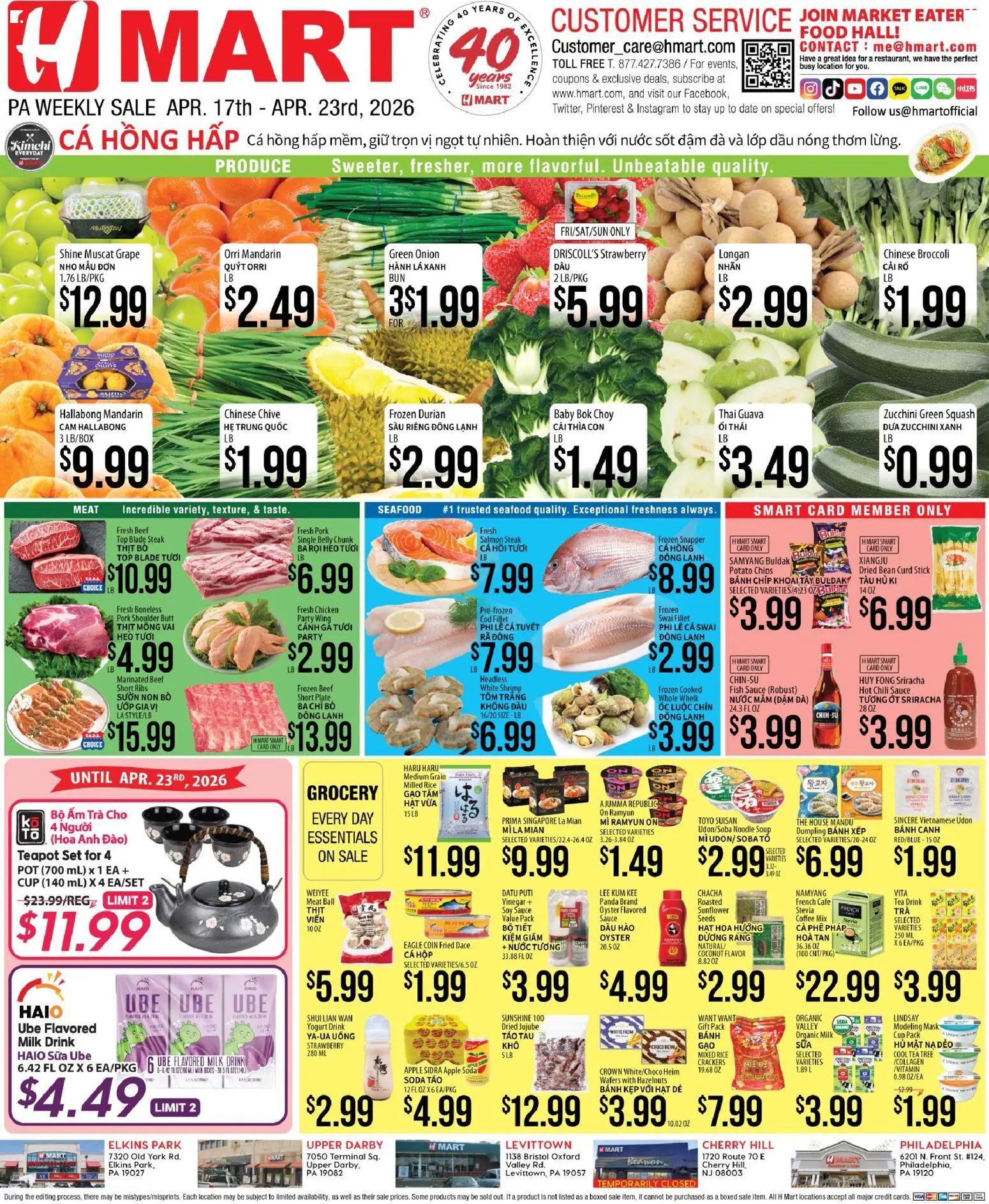 hmart - Hmart VIETNAMESE - Pennsylvania - 04/17 - 04/23 2026
