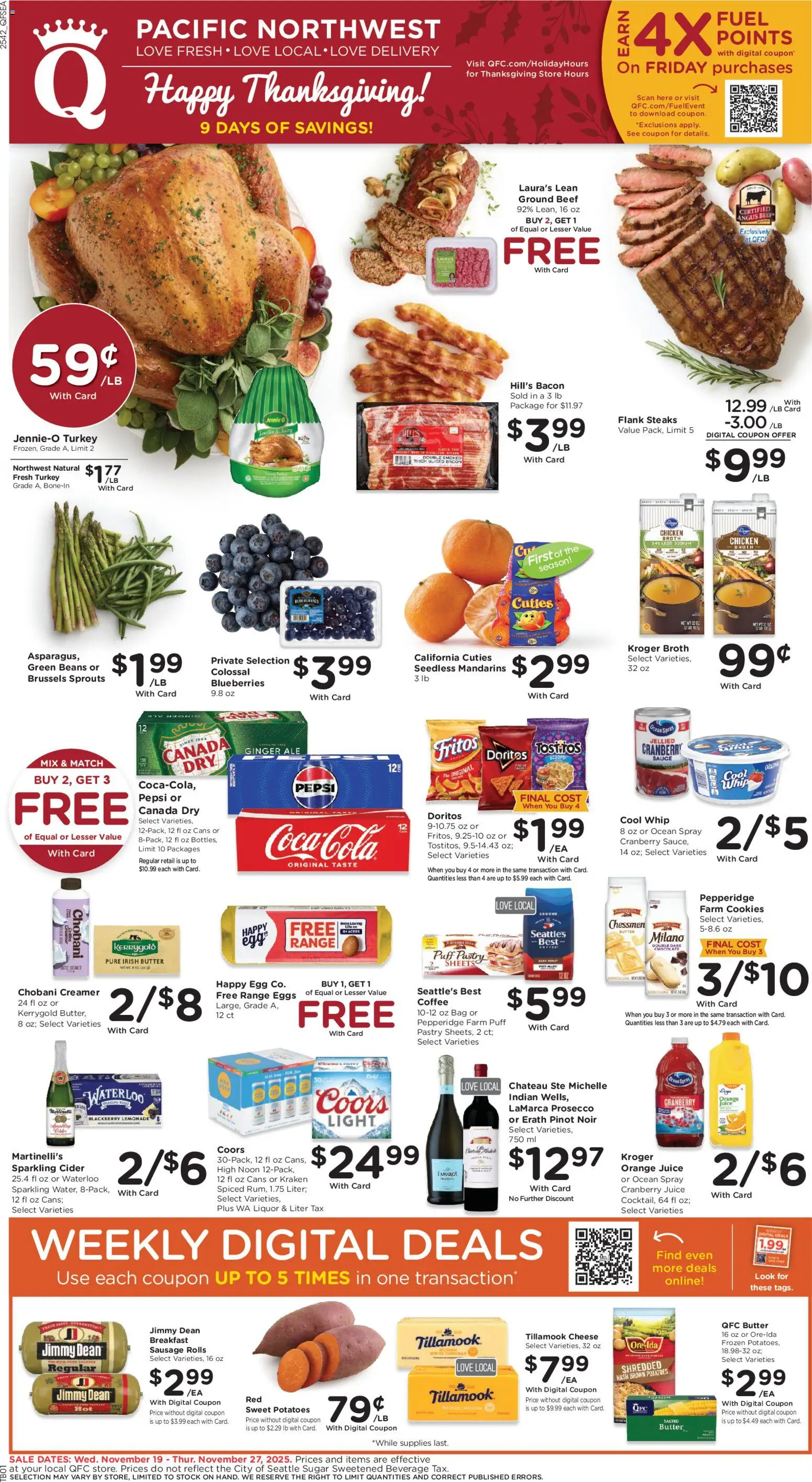 qfc - Weekly ads QFC BLACK FRIDAY from 11/19/2025