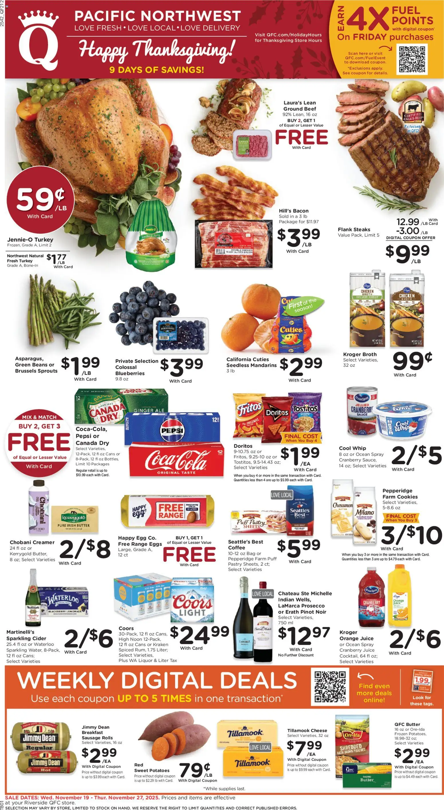qfc - QFC Weekly Ad - WA - 11/19 - 11/27 2025 - page: 1