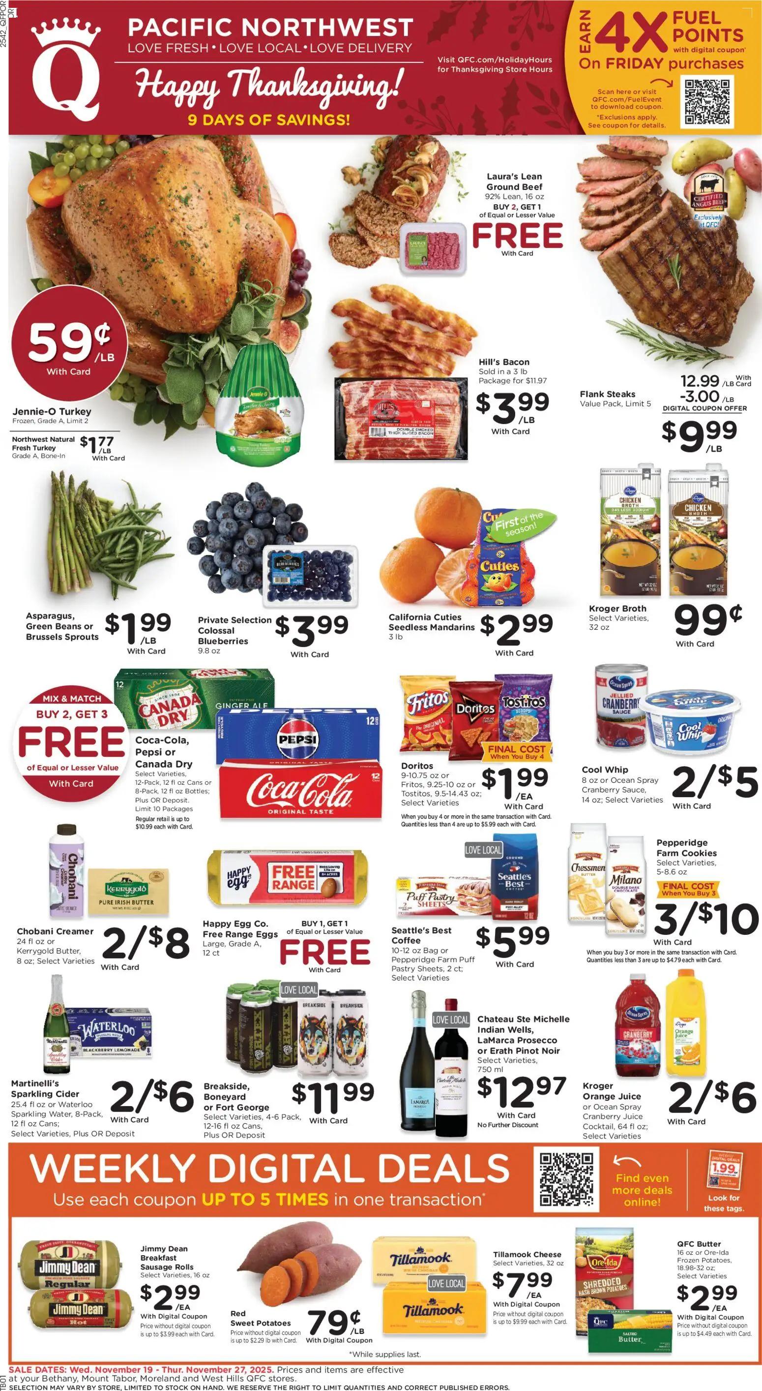 qfc - QFC Weekly Ad - OR - 11/19 - 11/27 2025