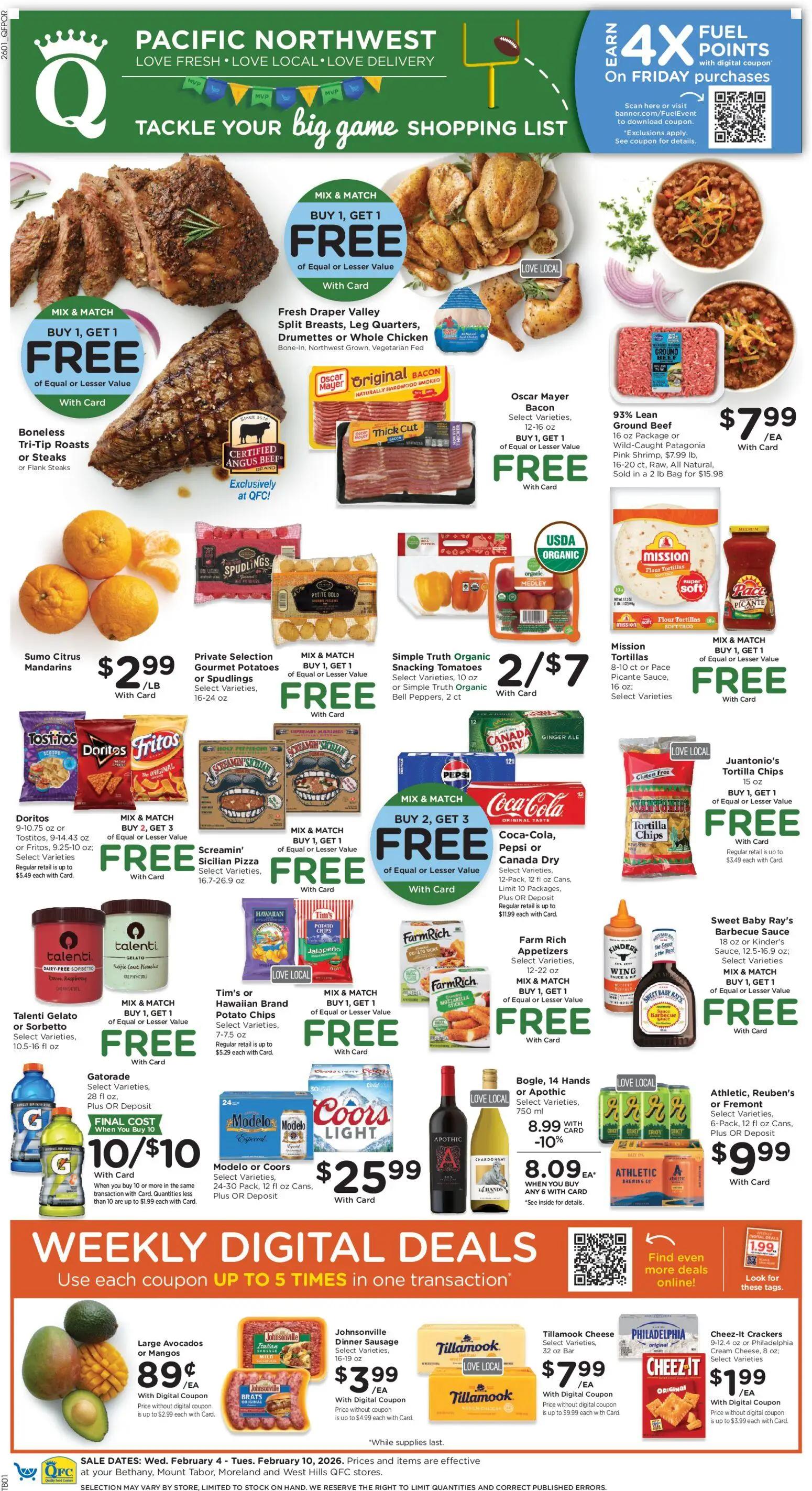 qfc - QFC Weekly Ad - OR - 02/04 - 02/10 2026 - page: 1