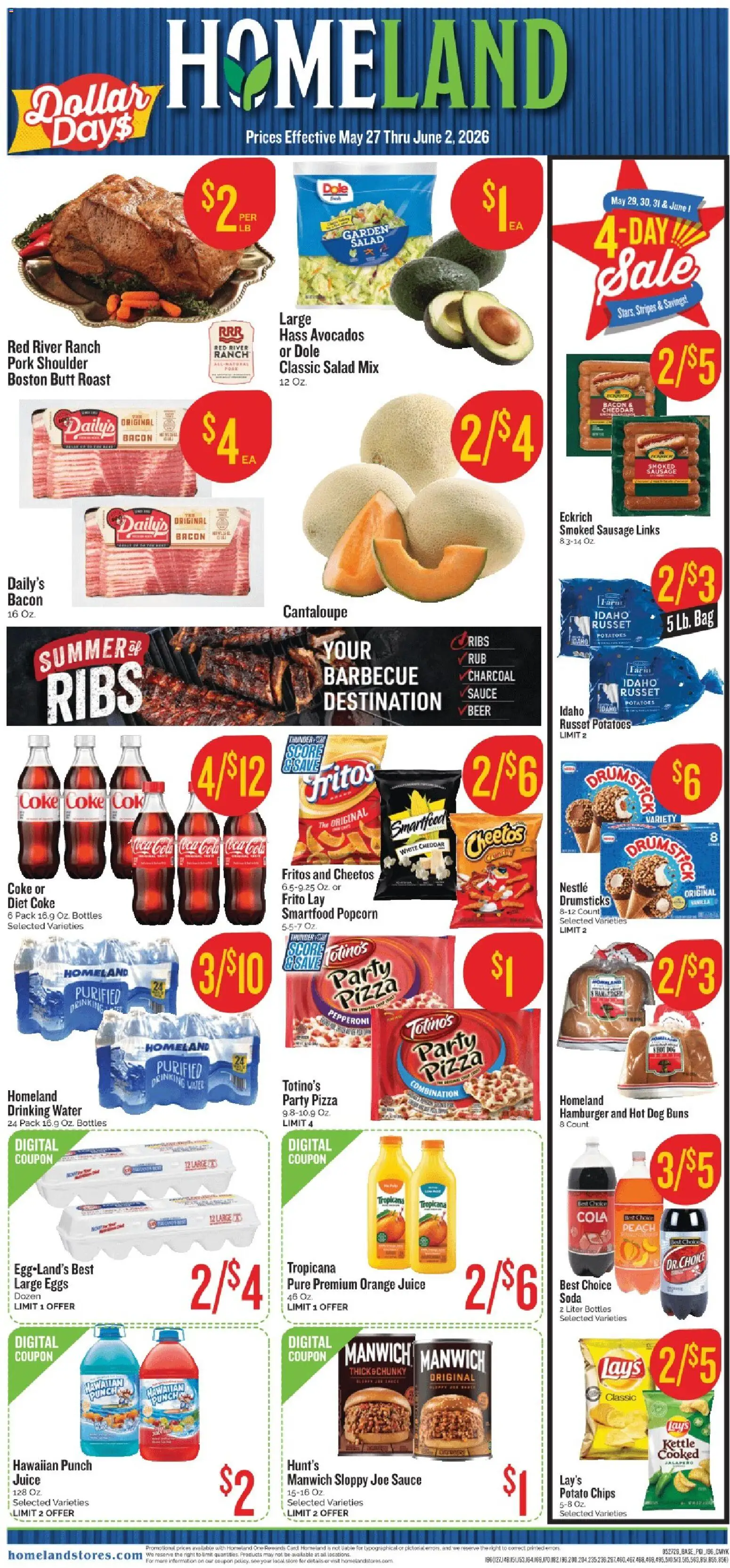 homeland - Homeland Weekly Ad - 05/27 - 06/02 2026
