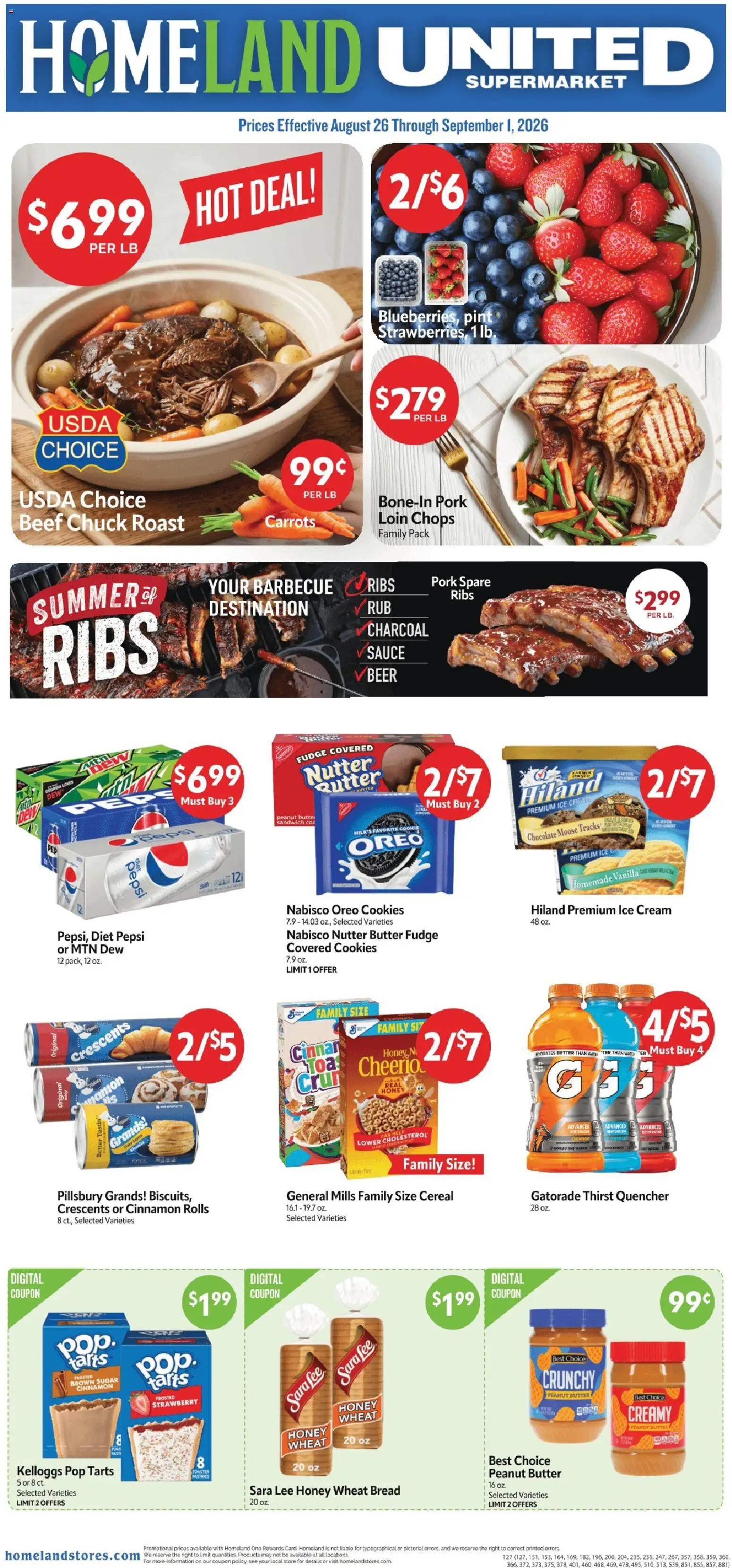 homeland - Homeland Weekly Ad - 08/26 - 09/01 2026