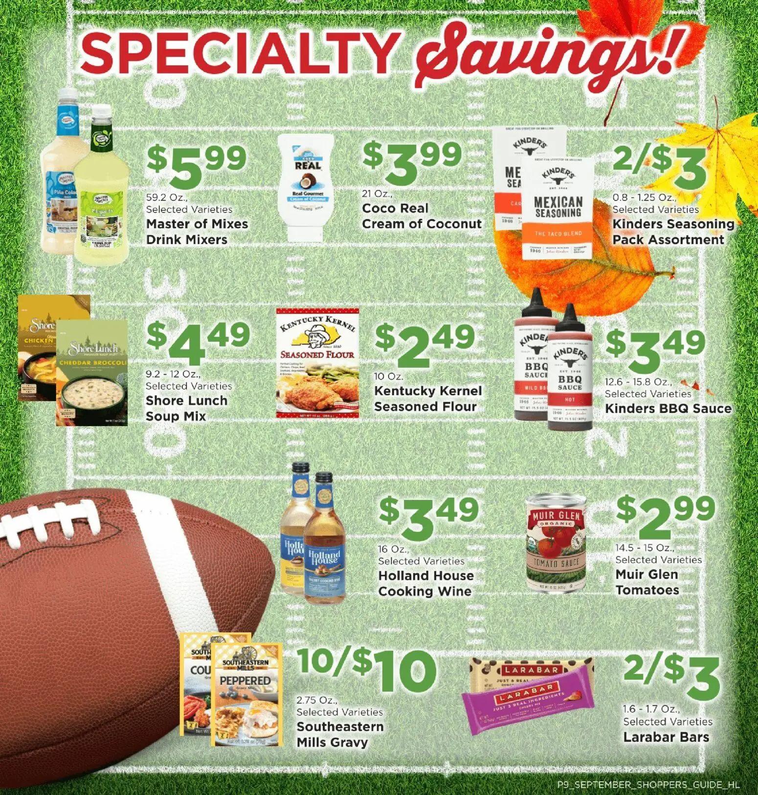 homeland - Homeland Bring Savings Home Shopper's Guide - 09/01 - 09/30 2026 - page: 9