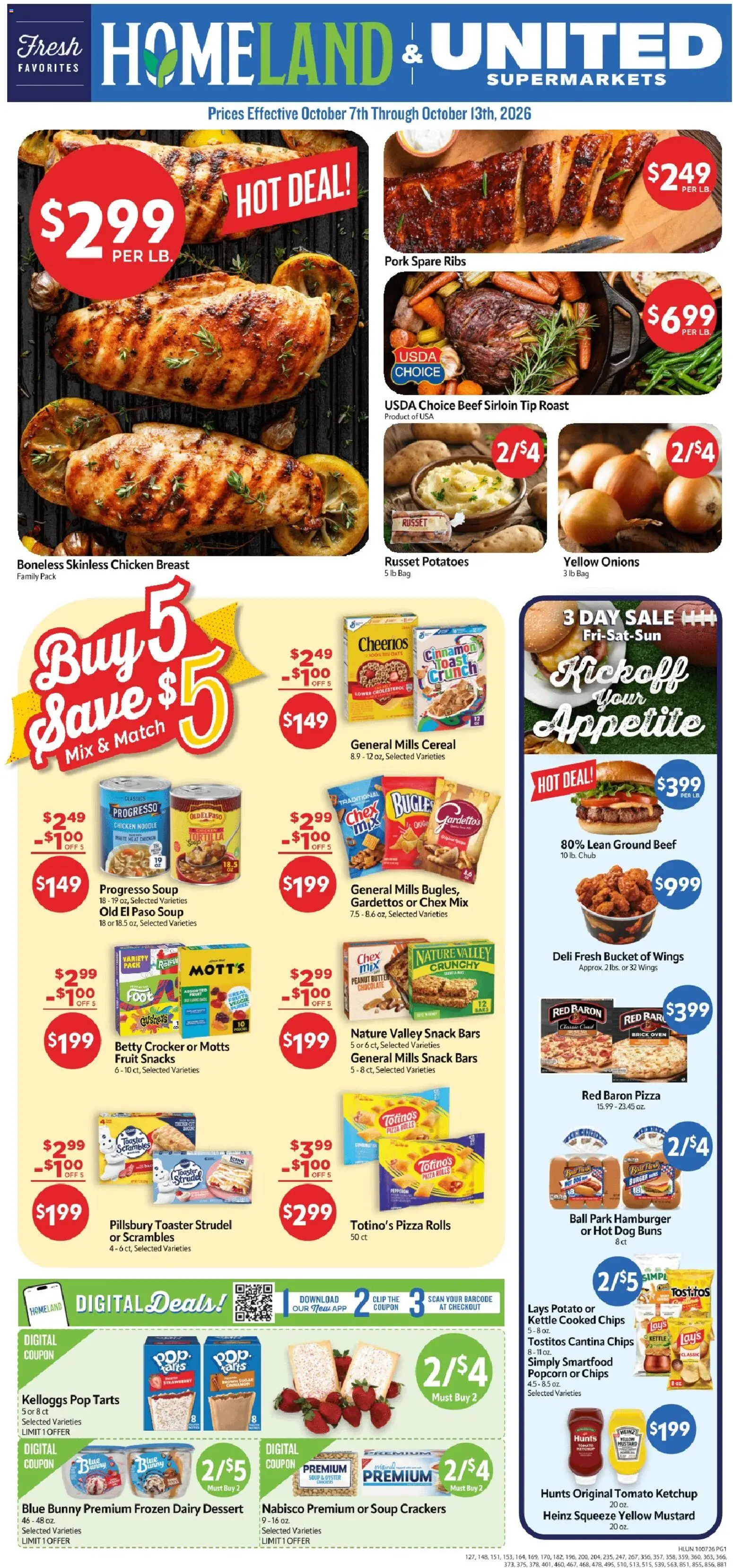 homeland - Homeland Weekly Ad - 10/07 - 10/13 2026