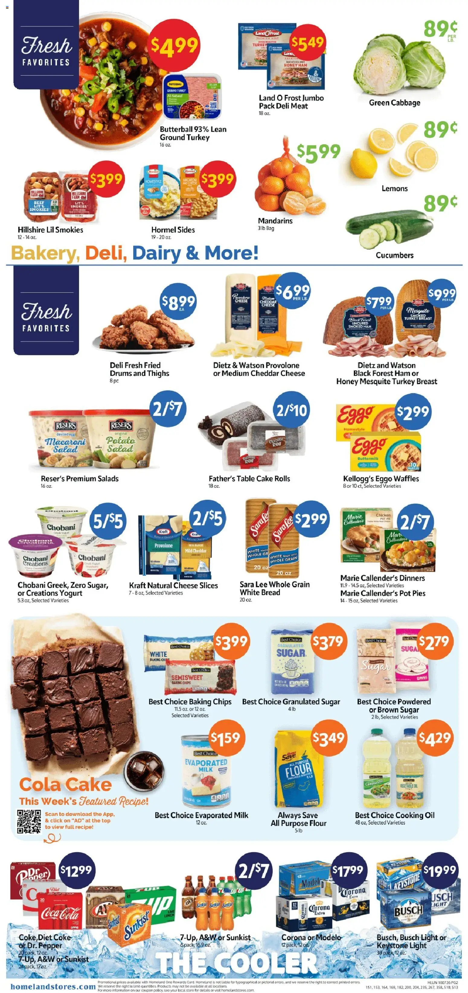 homeland - Homeland Weekly Ad - 10/07 - 10/13 2026 - page: 2