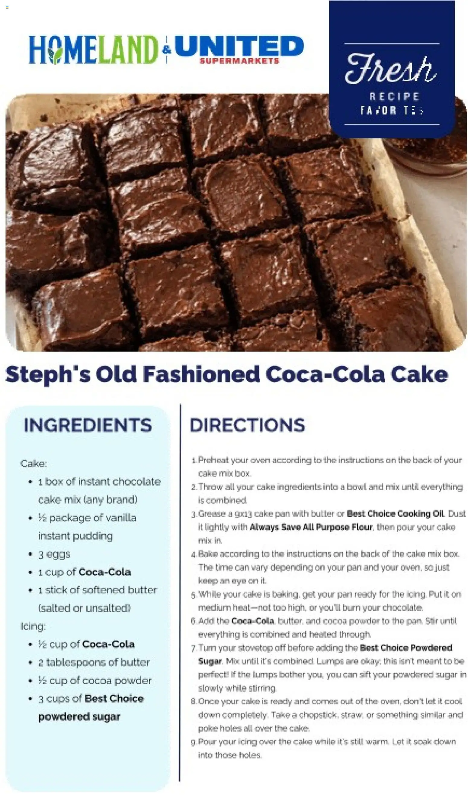 homeland - Homeland Weekly Recipe - 10/07 - 10/13 2026