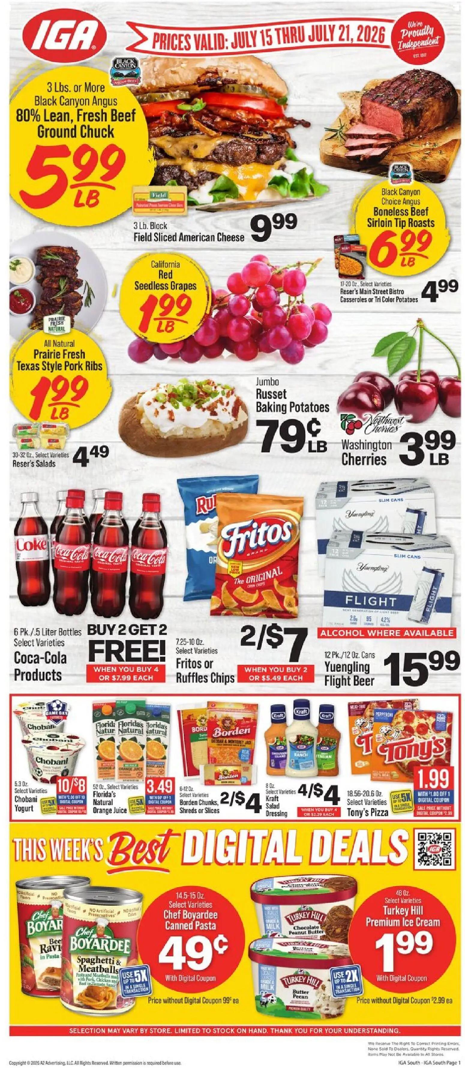 iga - IGA Weekly Ad - 07/15 - 07/21 2026
