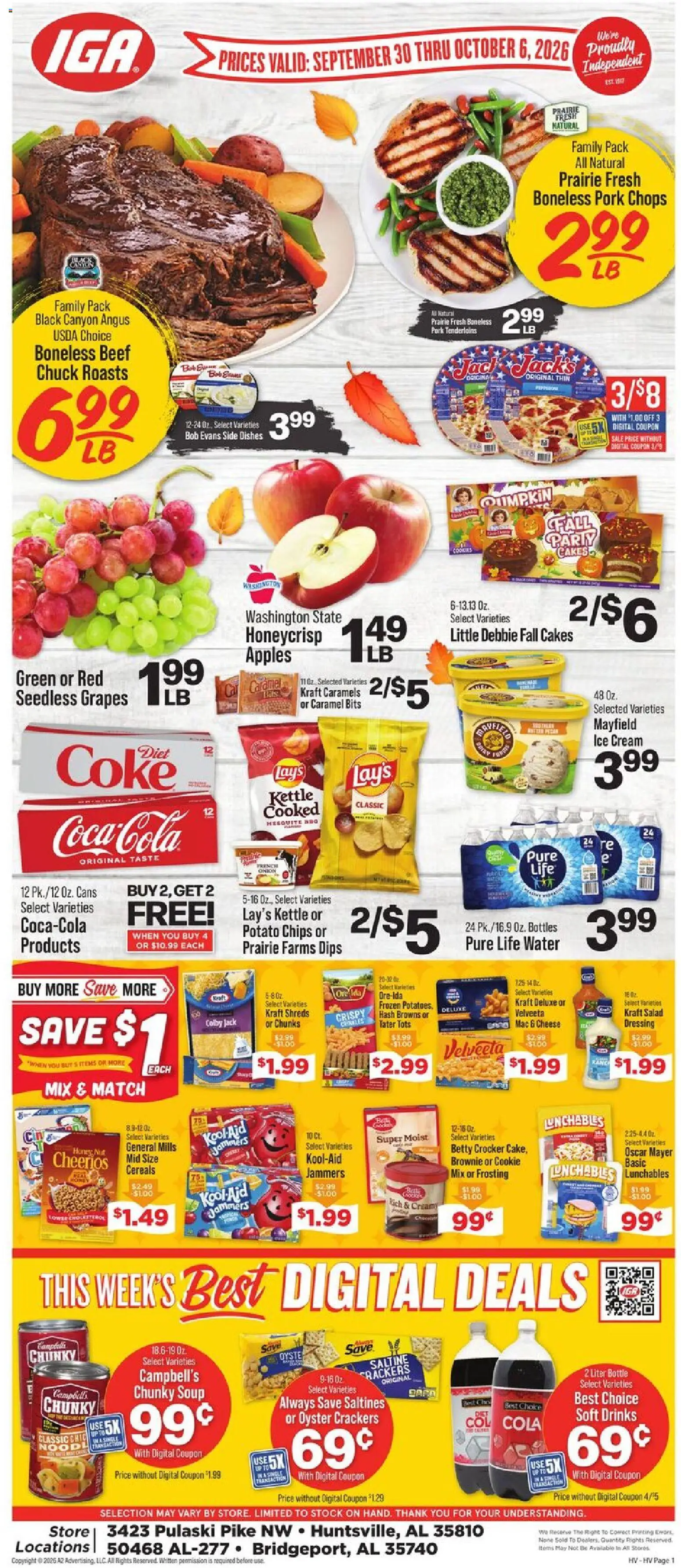 iga - IGA Weekly Ad - 09/30 - 10/06 2026