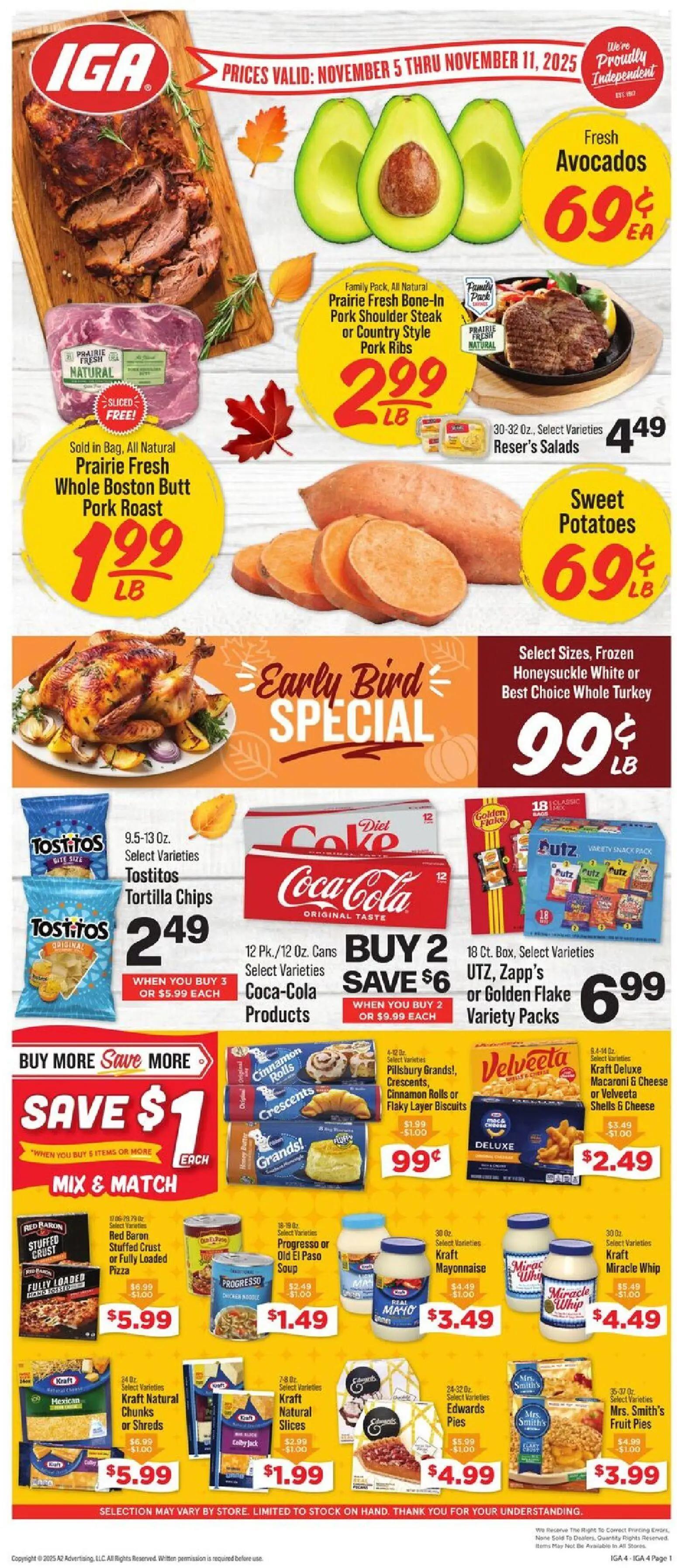 iga - IGA Weekly Ad - 11/05 - 11/11 2025 - page: 1