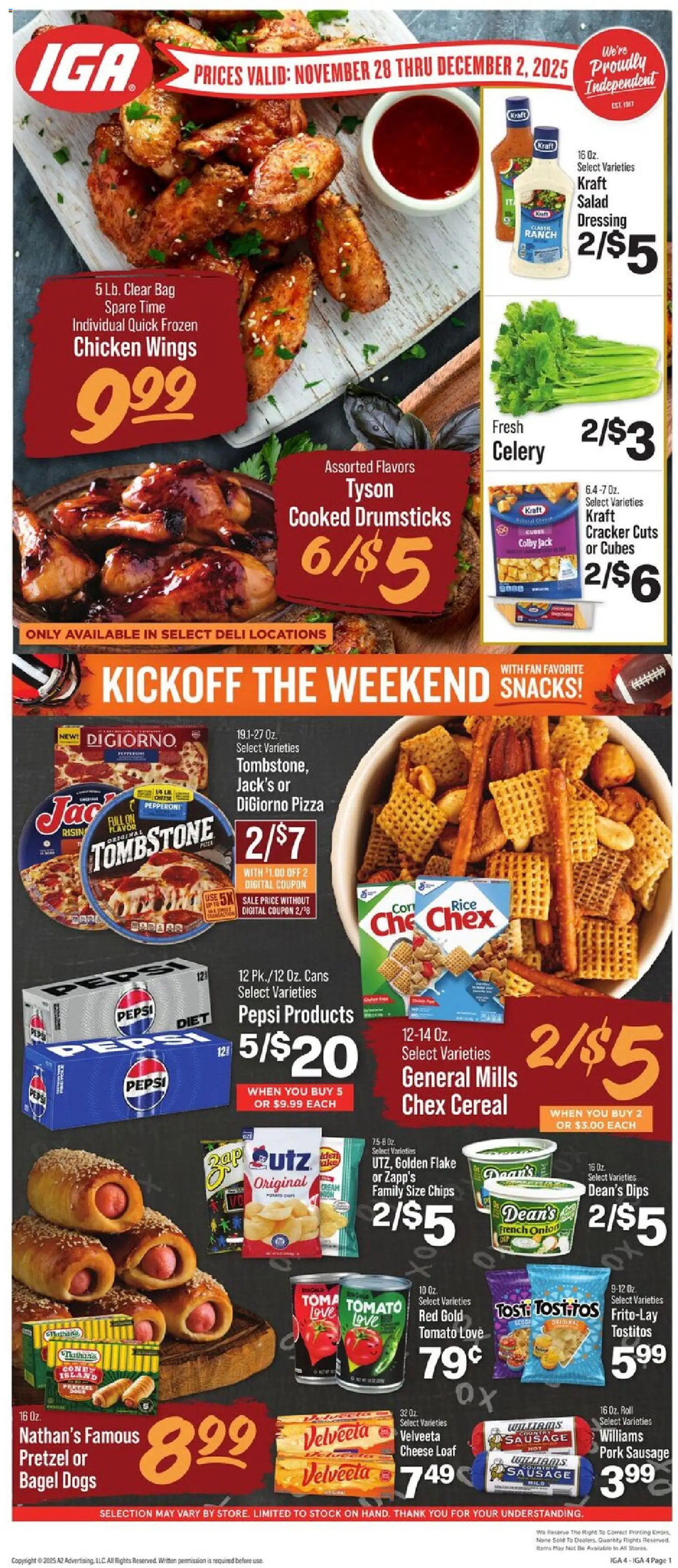 iga - IGA Weekly Ad - 11/28 - 12/02 2025 - page: 1