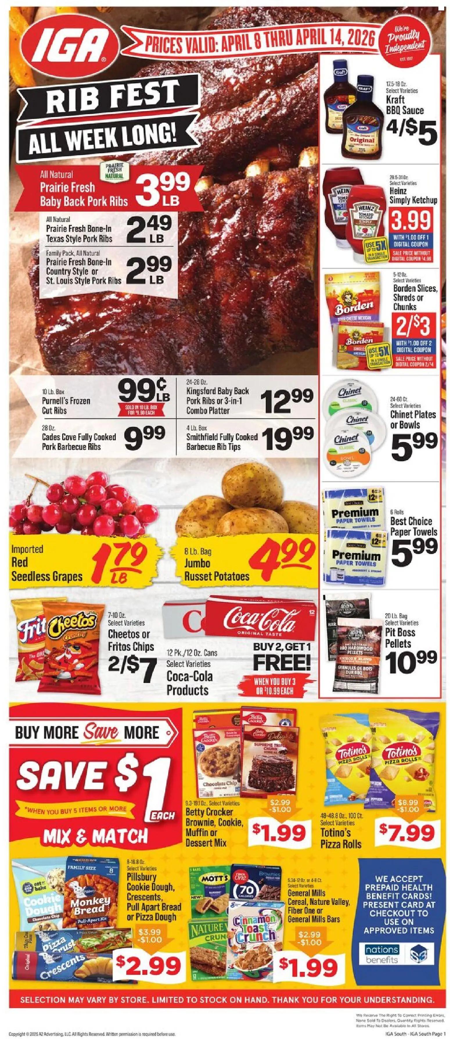iga - IGA Weekly Ad - 04/08 - 04/14 2026