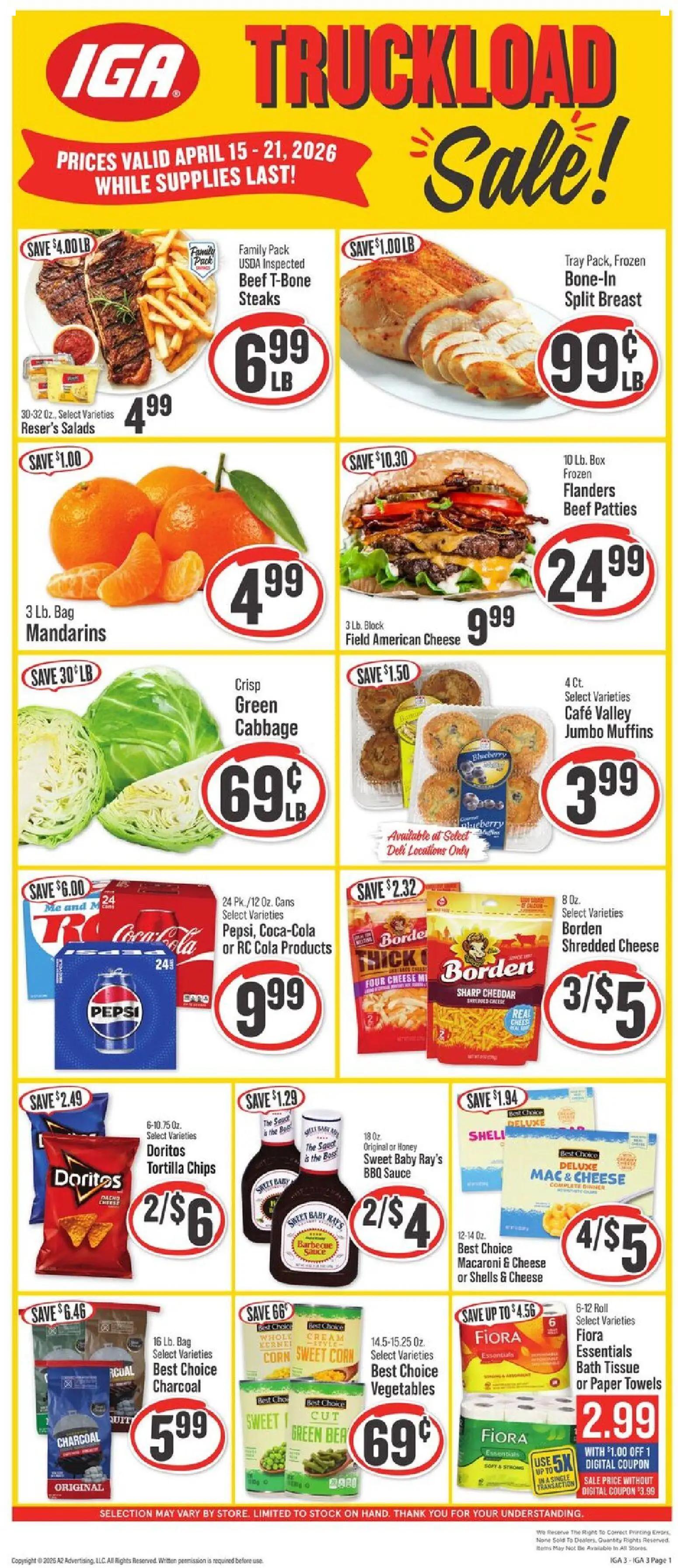 iga - IGA Weekly Ad - 04/15 - 04/21 2026