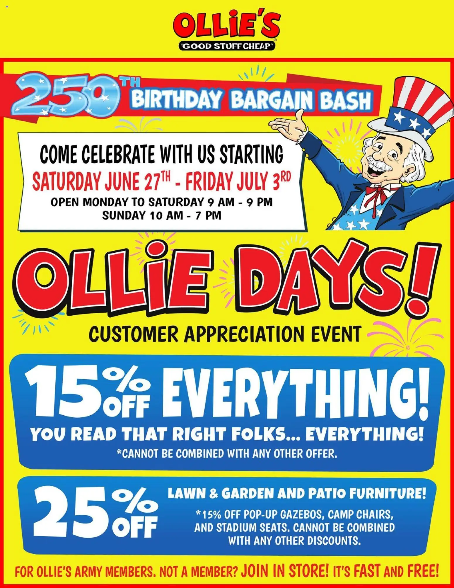 ollies - Ollie's Weekly Ad - 06/30 - 07/06 2026