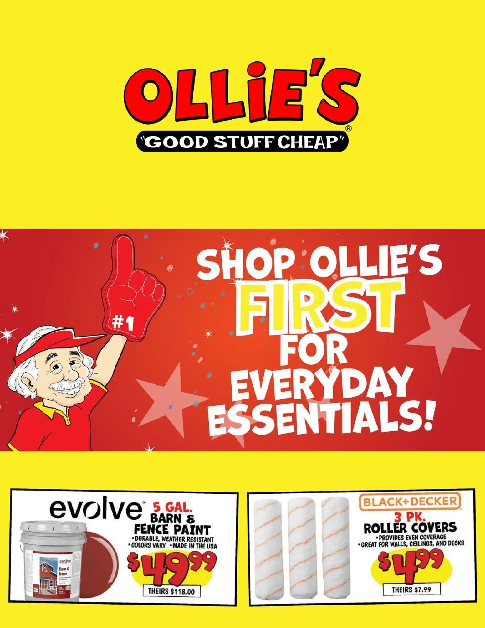 ollies - Ollie's Weekly Ad - 09/18 - 09/24 2026 - page: 1
