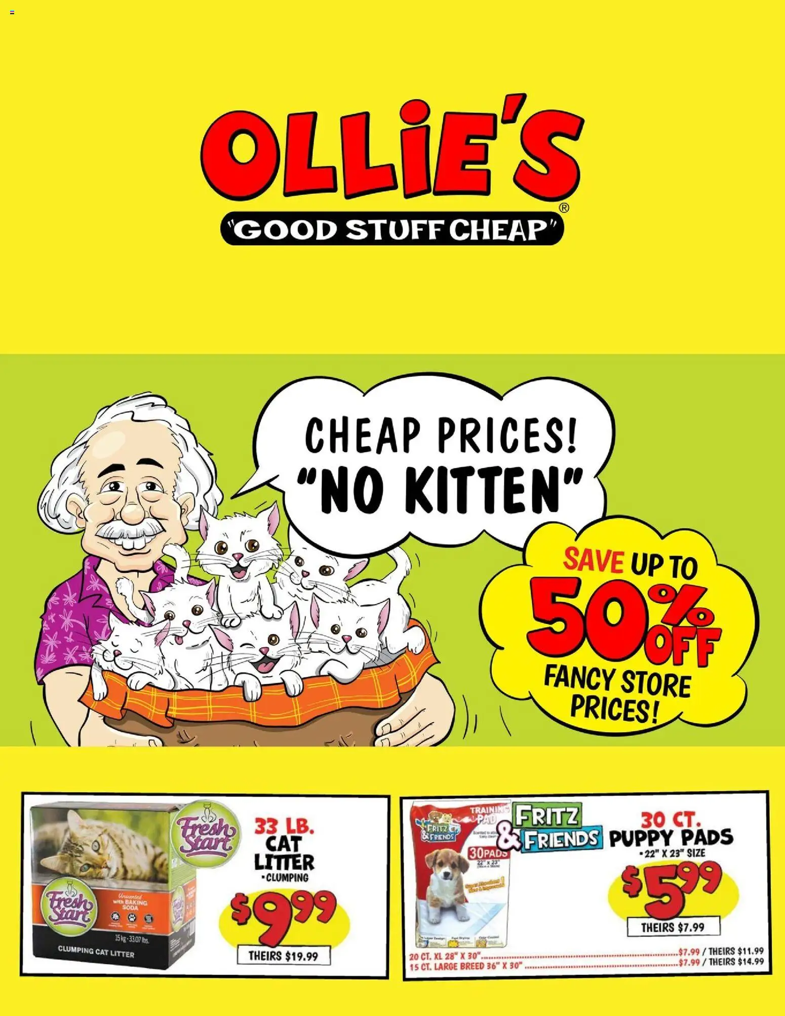 ollies - Ollie's Cheap Prices - 10/27 - 11/03 2026