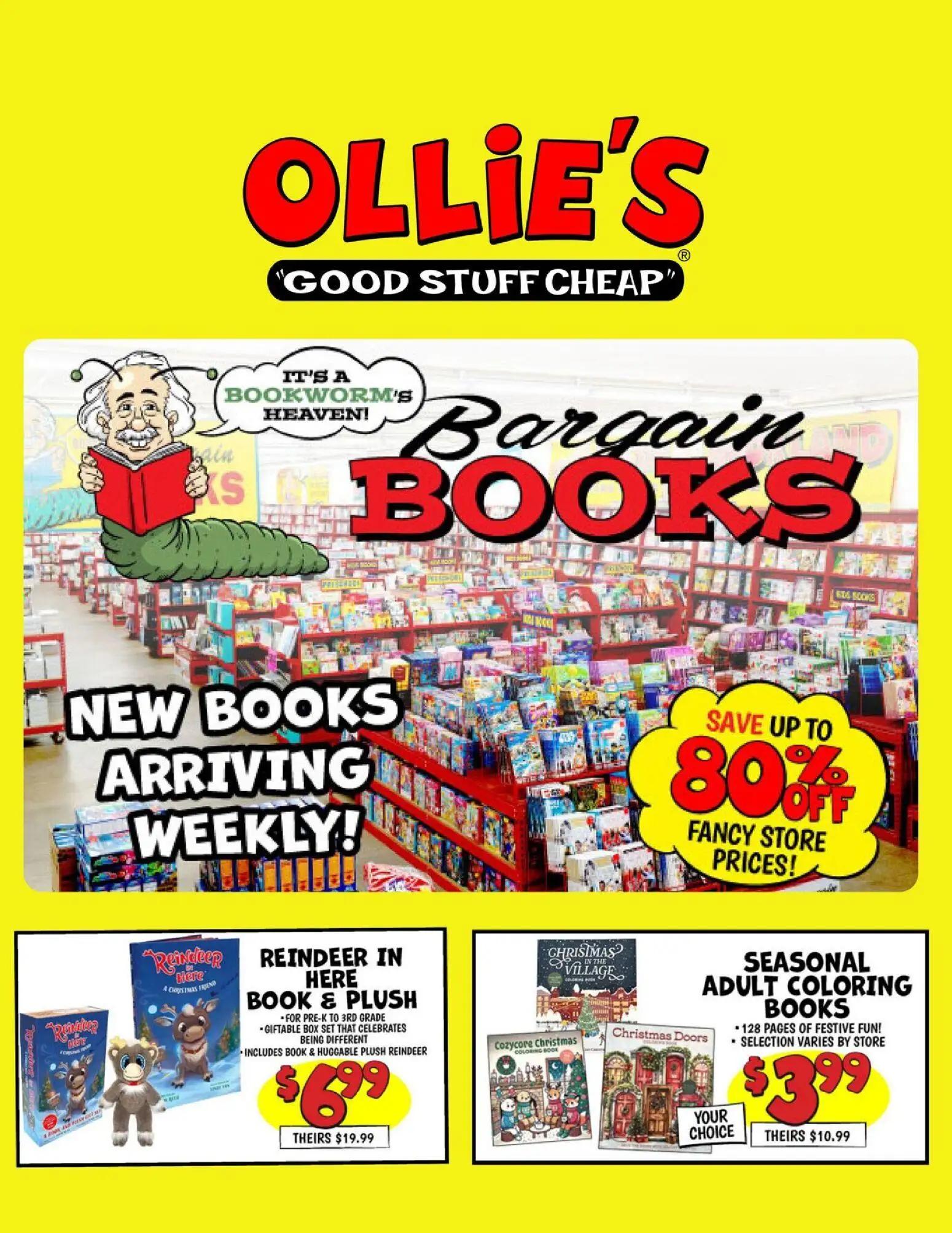 ollies - Ollie's Books Ad - 11/11 - 11/19 2025