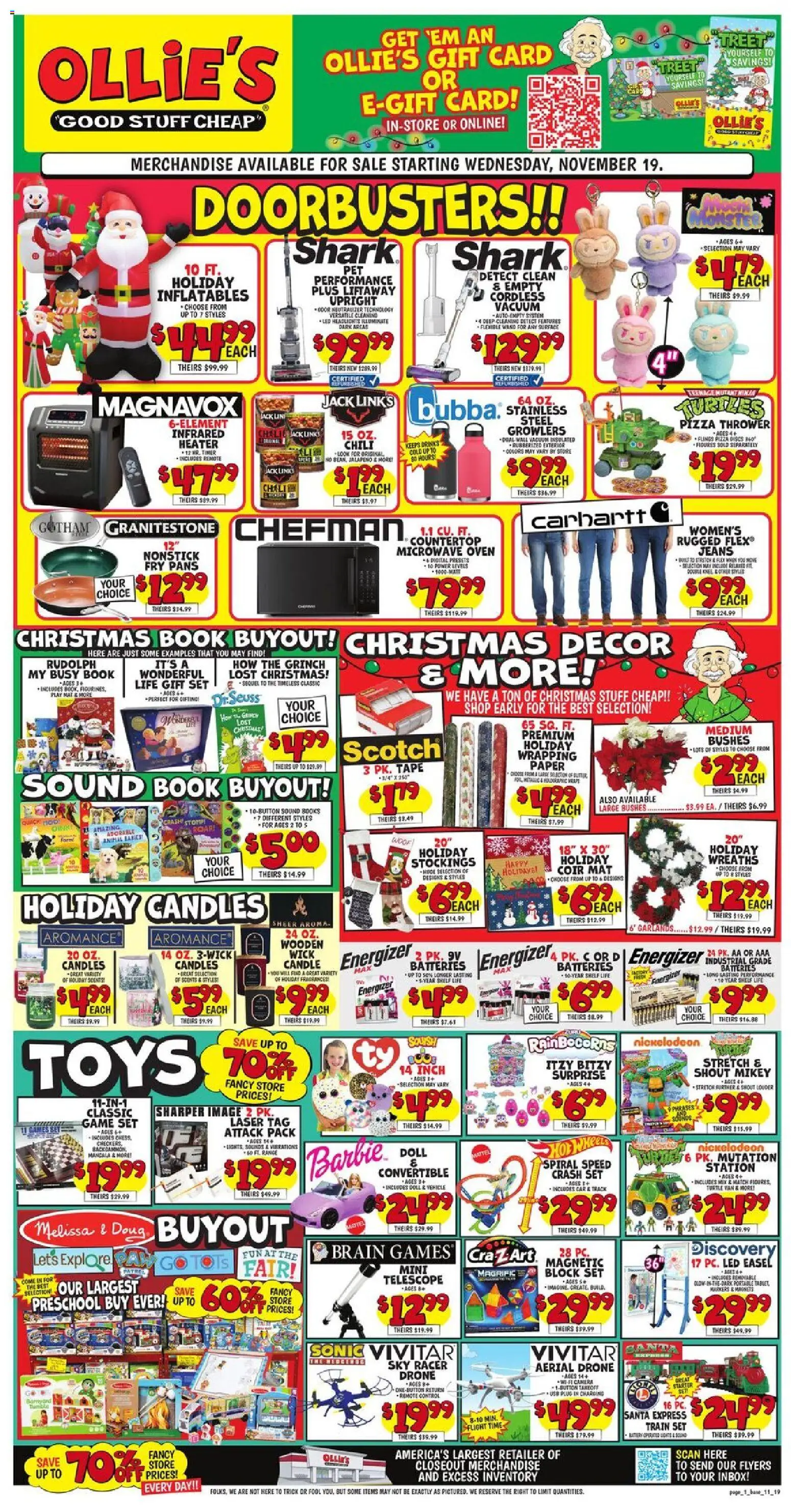 ollies - Ollie's Weekly Ad - 11/19 - 11/26 2025