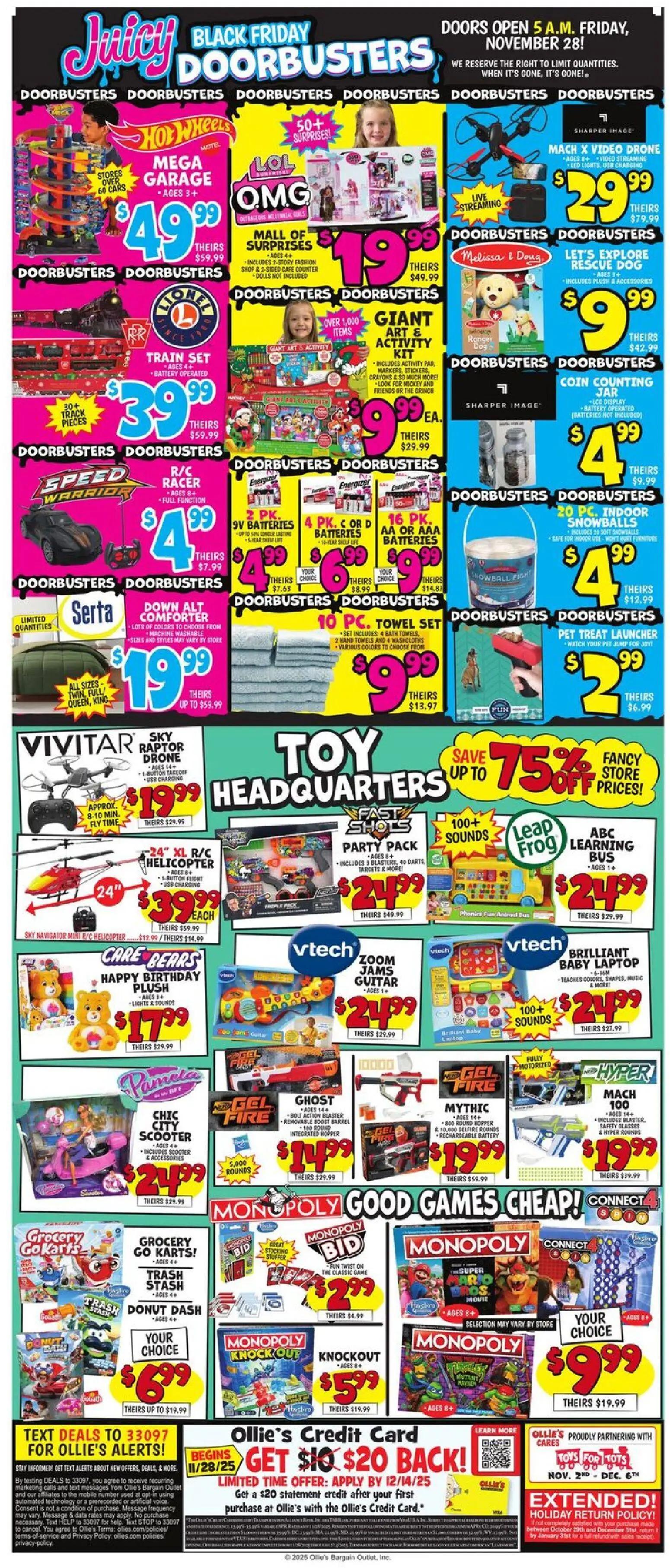 ollies - Weekly ads Ollie's BLACK FRIDAY from 11/28/2025 - page: 4