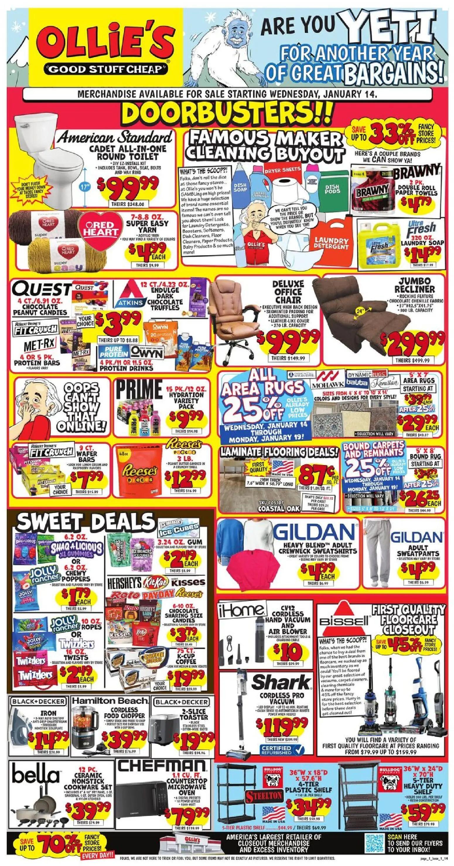 ollies - Ollie's Weekly Ad - 01/14 - 01/21 2026