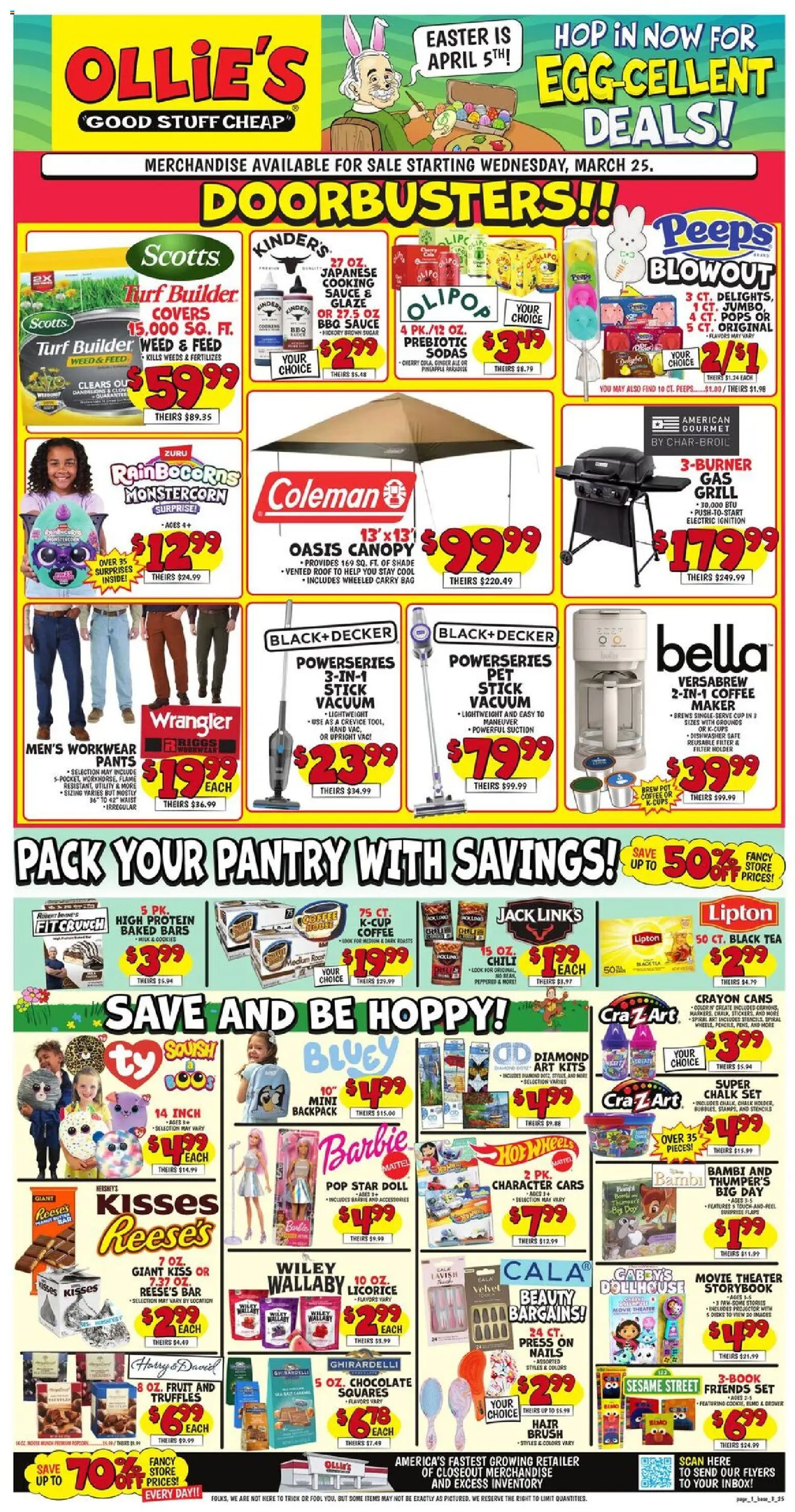 ollies - Ollie's Weekly Ad - 03/25 - 04/01 2026 - page: 1