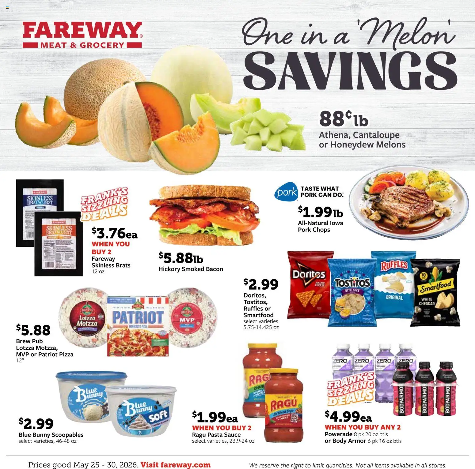 fareway - Fareway Weekly Ad - 05/25 - 05/30 2026 - page: 1