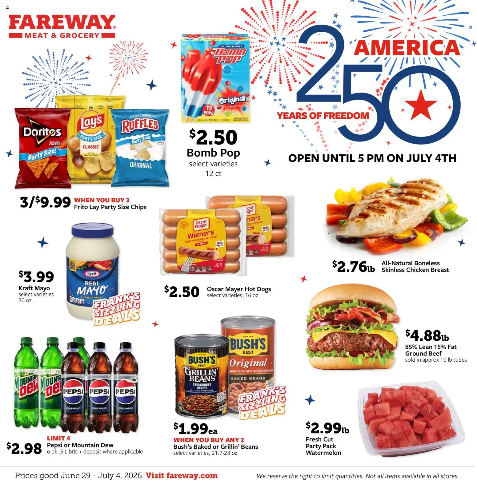 fareway - Fareway Weekly Ad - 06/29 - 07/04 2026 - page: 1