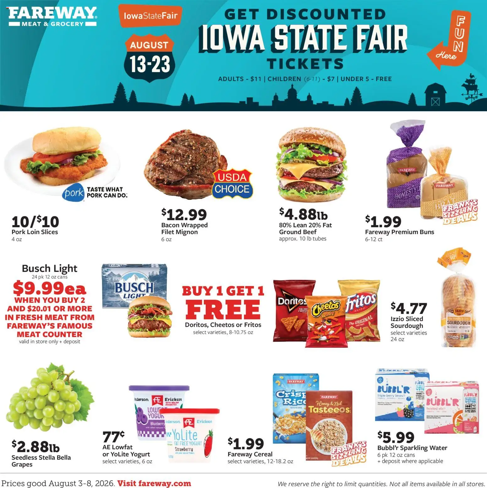 fareway - Fareway Weekly Ad - 08/03 - 08/08 2026