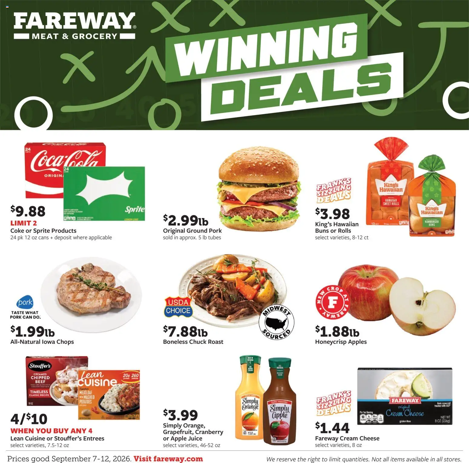 fareway - Fareway Weekly Ad - 09/07 - 09/12 2026 - page: 1