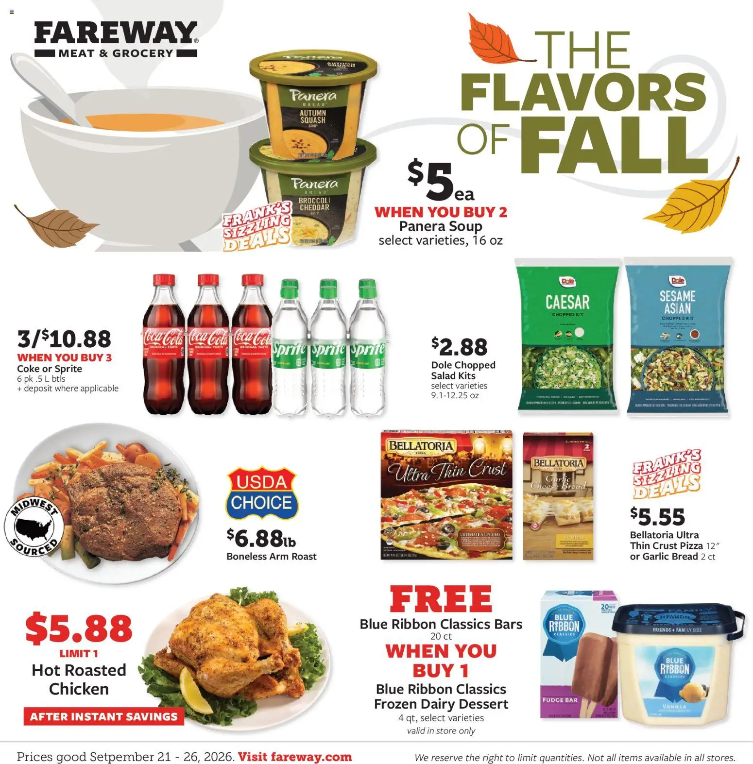 fareway - Fareway Weekly Ad - 09/21 - 09/26 2026 - page: 1