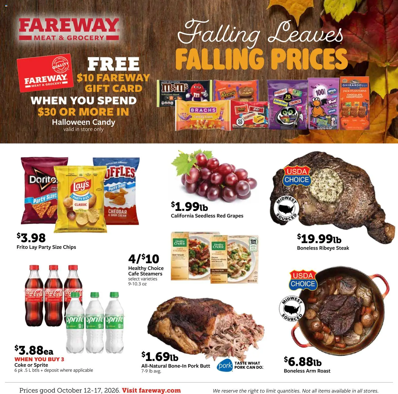 fareway - Fareway Weekly Ad - 10/12 - 10/17 2026