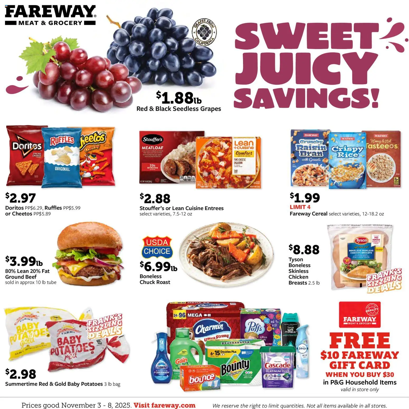 fareway - Fareway Weekly Ad - 11/03 - 11/08 2025