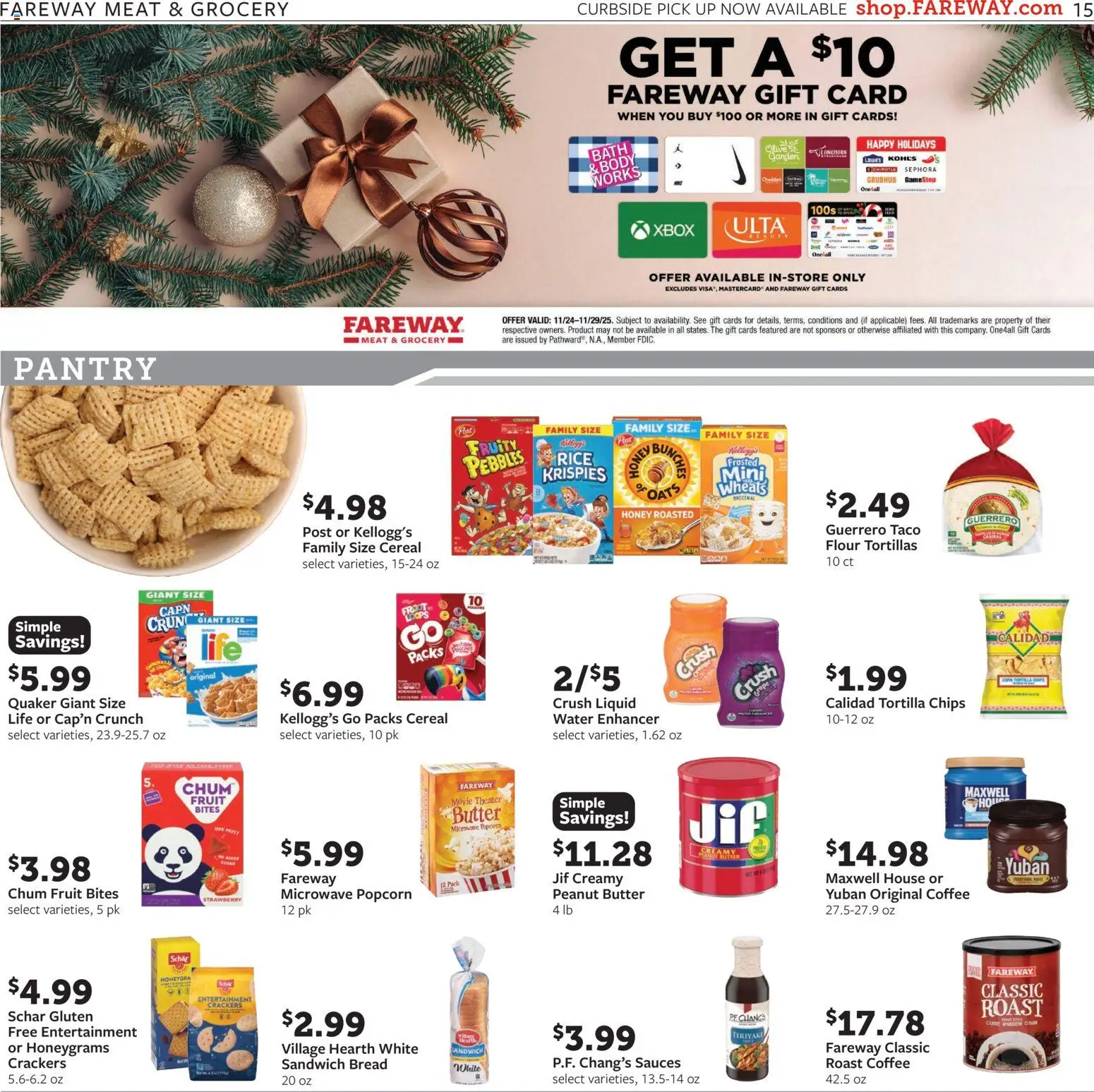 fareway - Fareway Weekly Ad - 11/24 - 11/29 2025 - page: 15