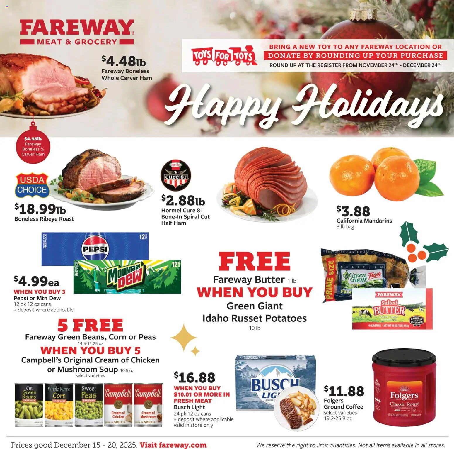 fareway - Fareway Weekly Ad - 12/15 - 12/20 2025