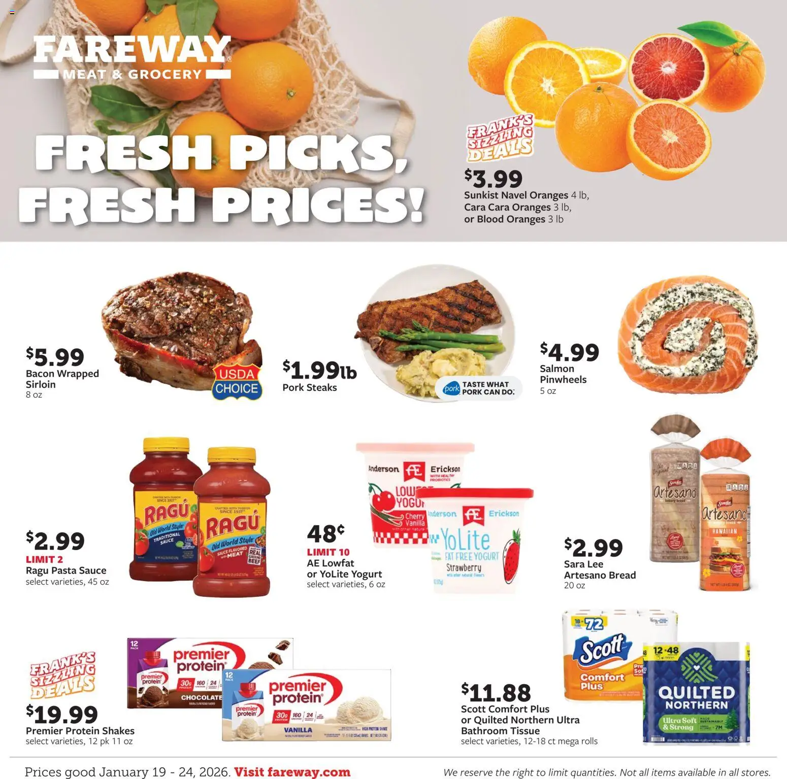 fareway - Fareway - Weekly Ad - 01/19 - 01/24 2026