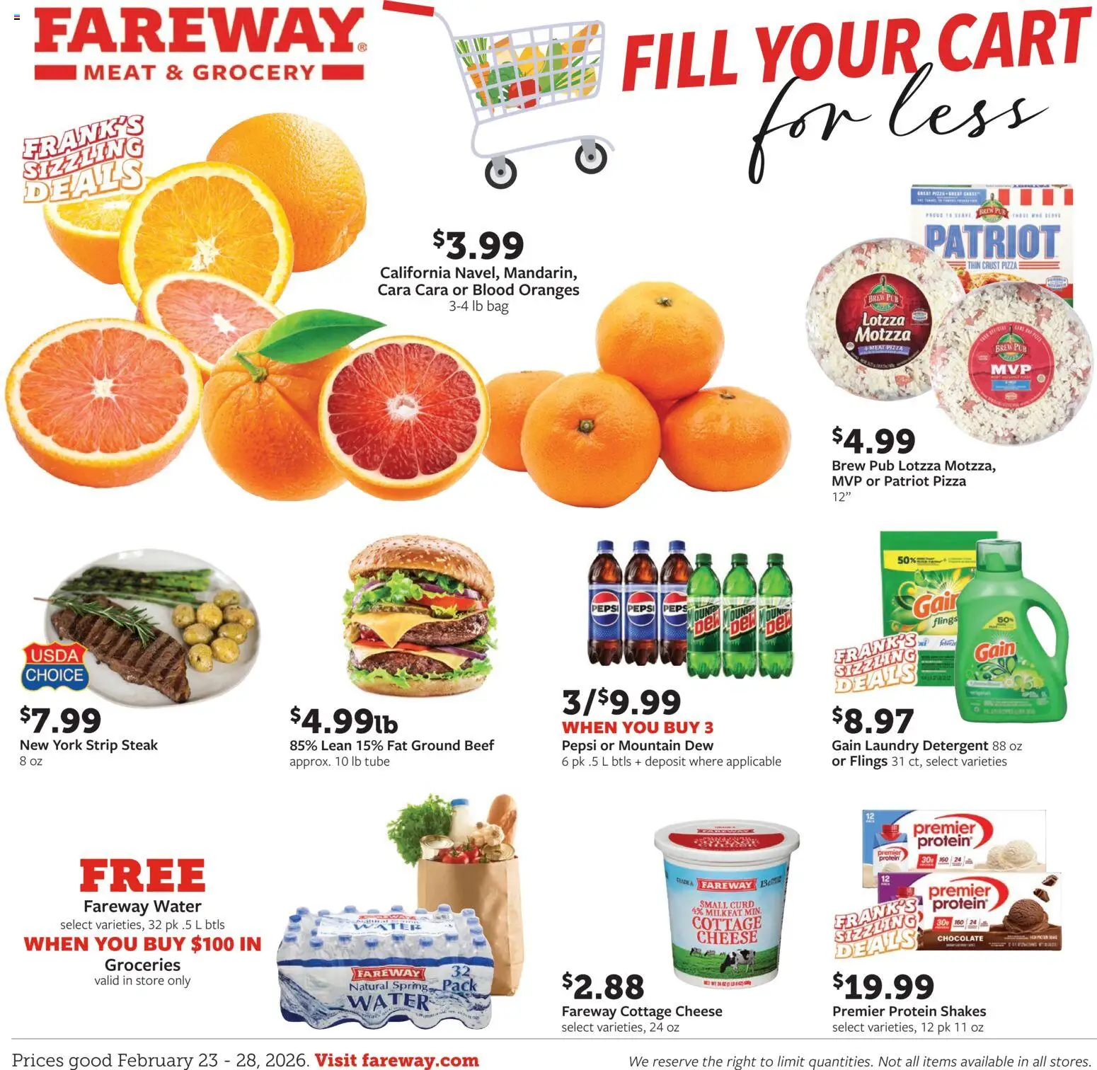 fareway - Fareway Weekly Ad - 02/23 - 02/28 2026